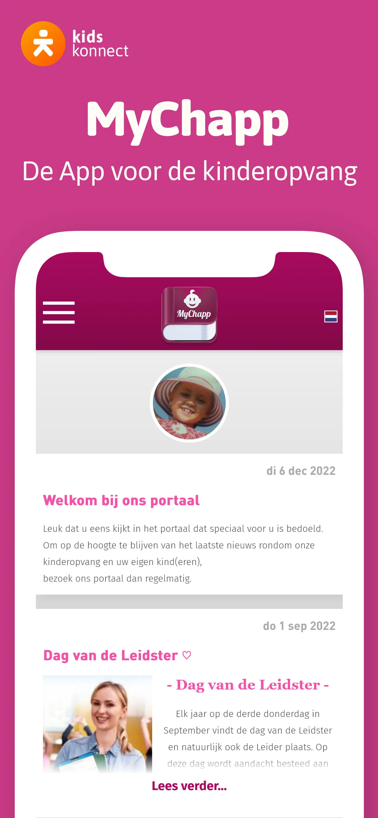 MyChapp Kinderopvang | Indus Appstore | Screenshot