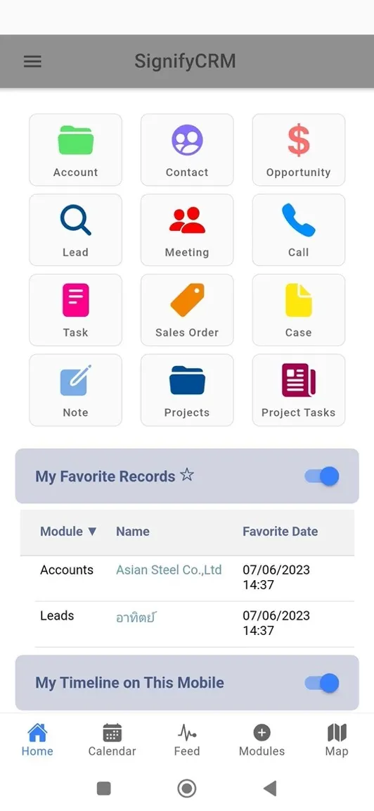 SignifyCRM | Indus Appstore | Screenshot