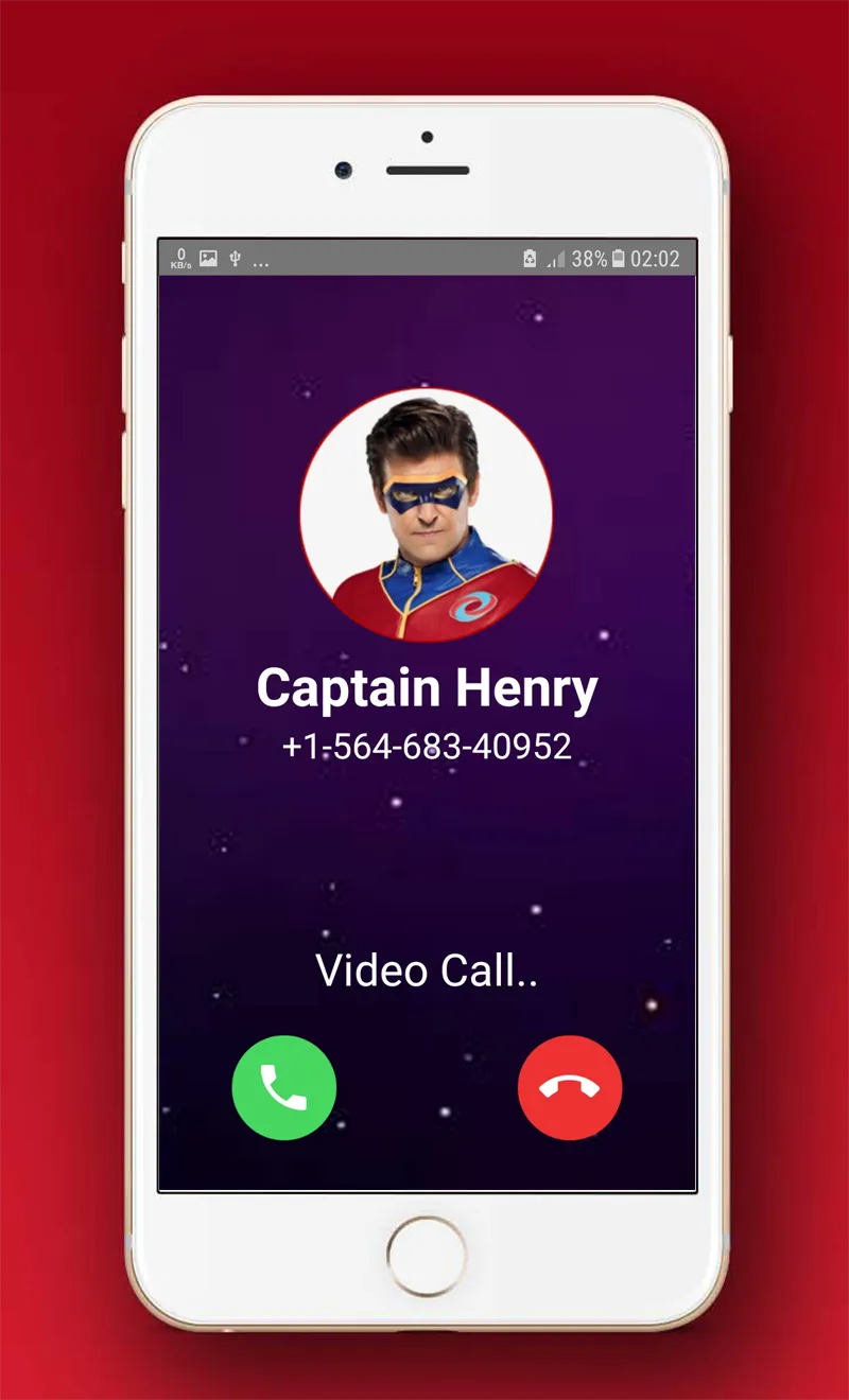 Captain Henry Fake Video Call | Indus Appstore | Screenshot