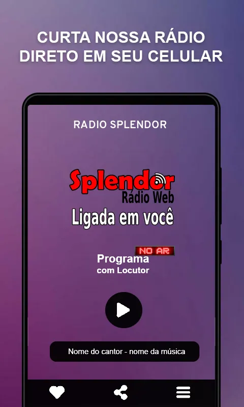 Rádio Splendor | Indus Appstore | Screenshot