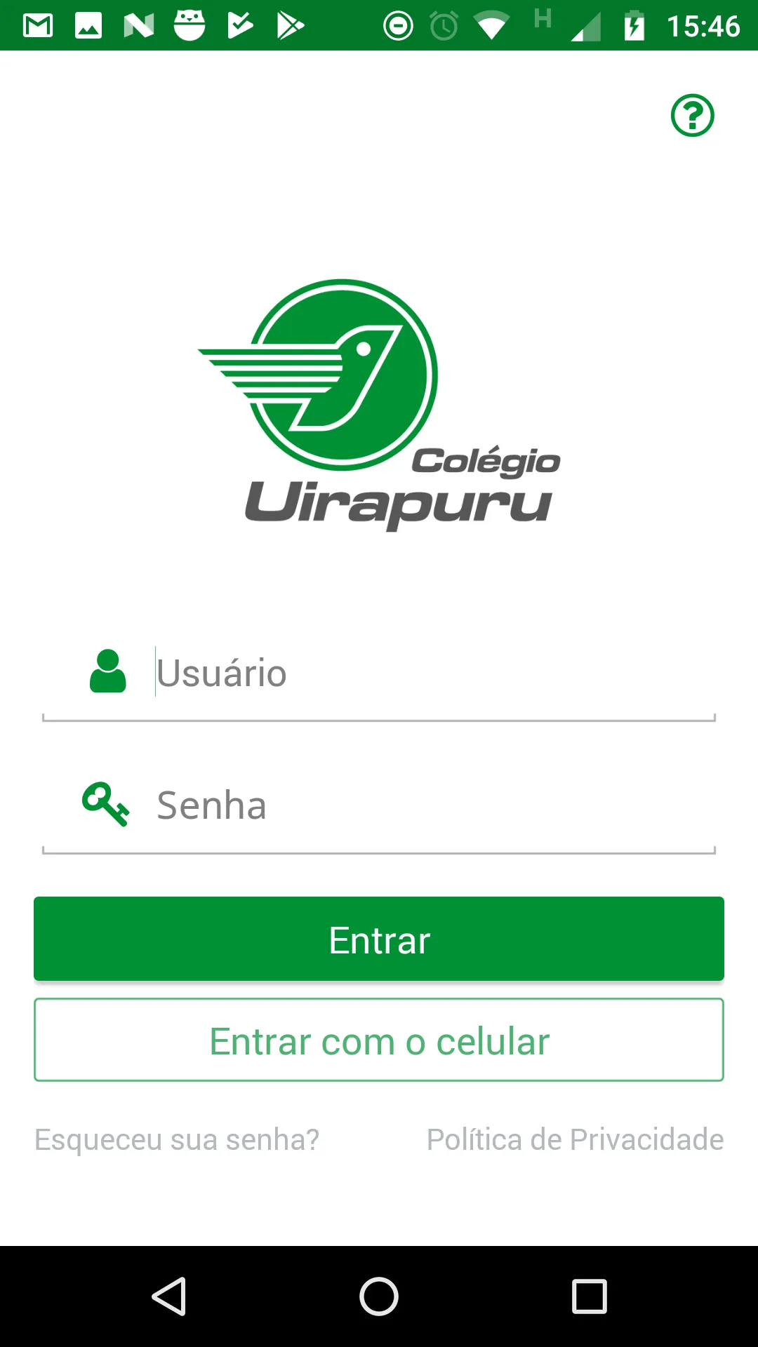 Colégio Uirapuru | Indus Appstore | Screenshot