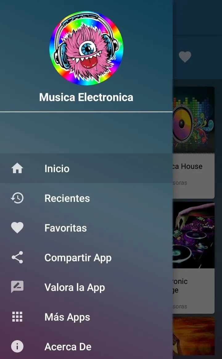 Musica Electronica para Bailar | Indus Appstore | Screenshot