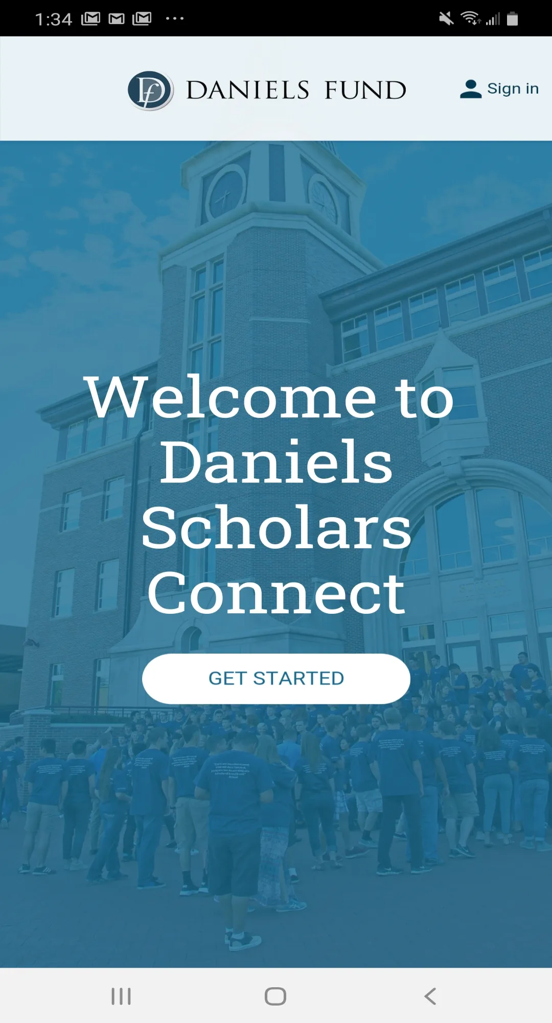 Daniels Scholars Connect | Indus Appstore | Screenshot