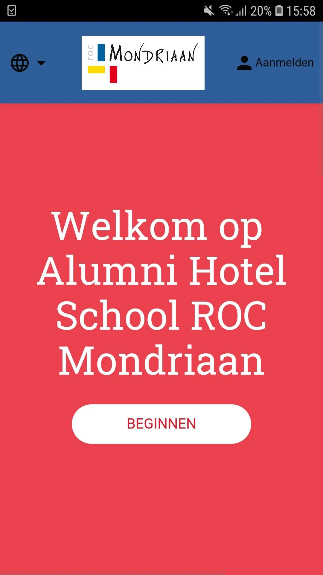 Alumni Hotel School ROC Mondri | Indus Appstore | Screenshot