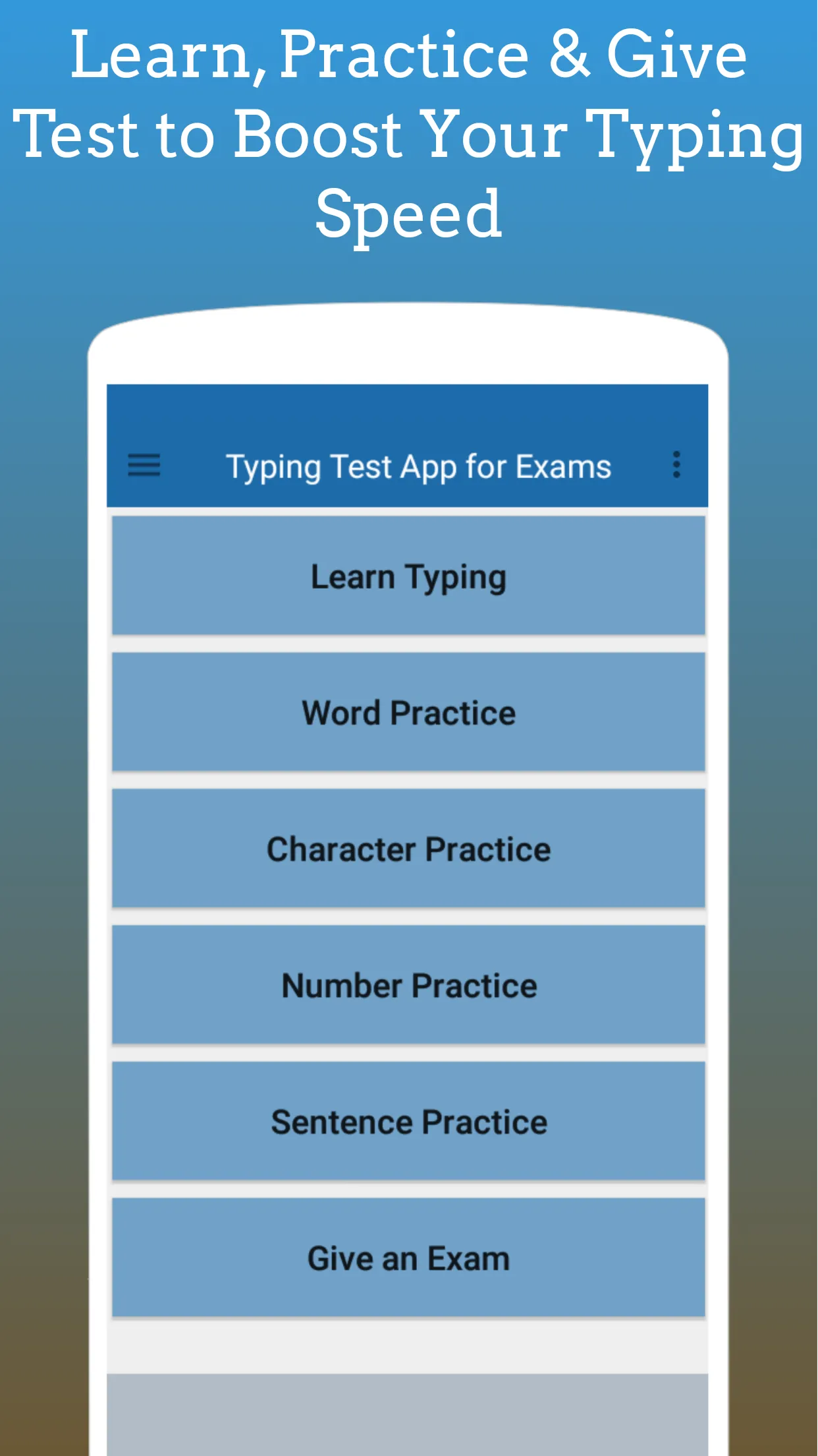 Typing Test App for Govt Exams | Indus Appstore | Screenshot