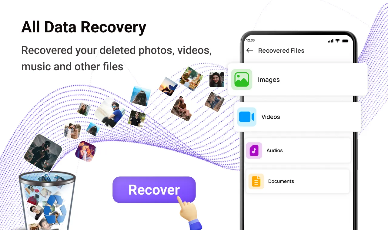 Photo & Data File Recovery App | Indus Appstore | Screenshot