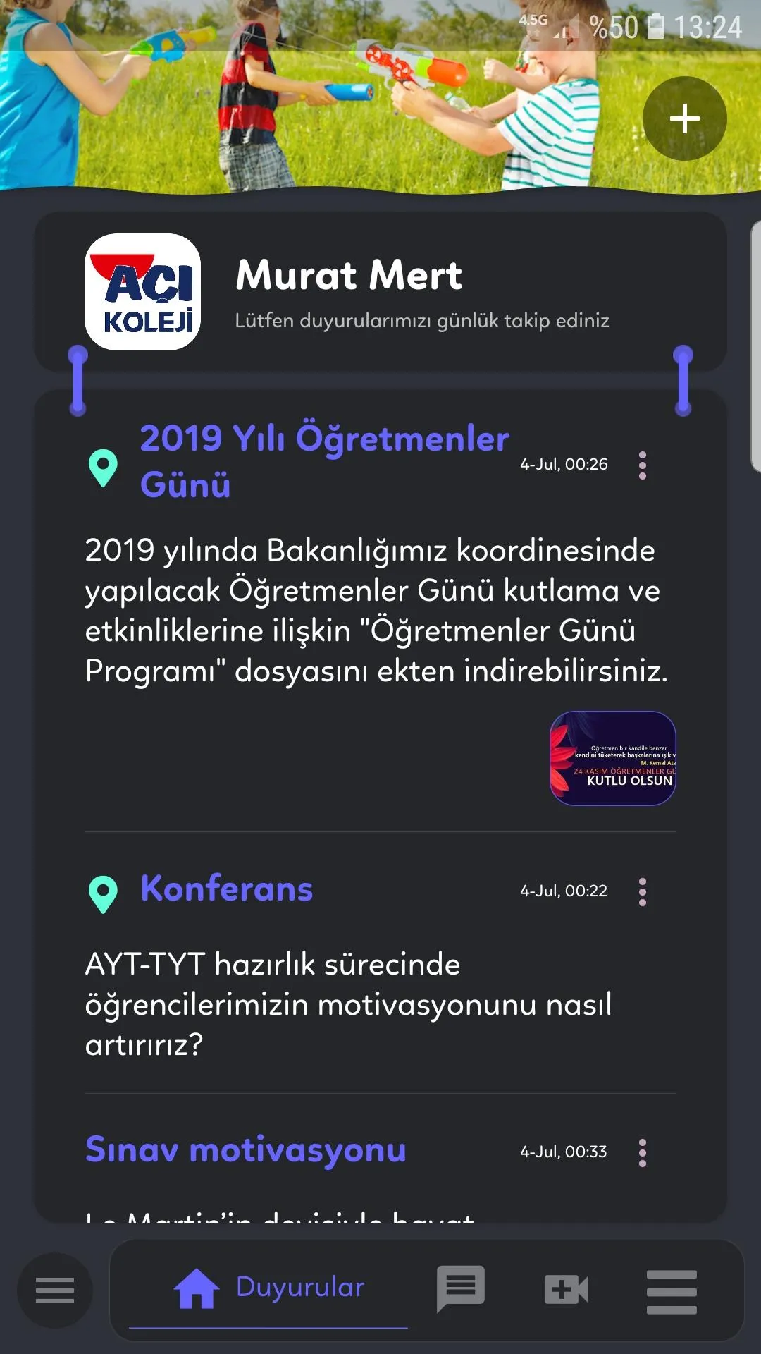 Açı Eğitim Kurumları | Indus Appstore | Screenshot