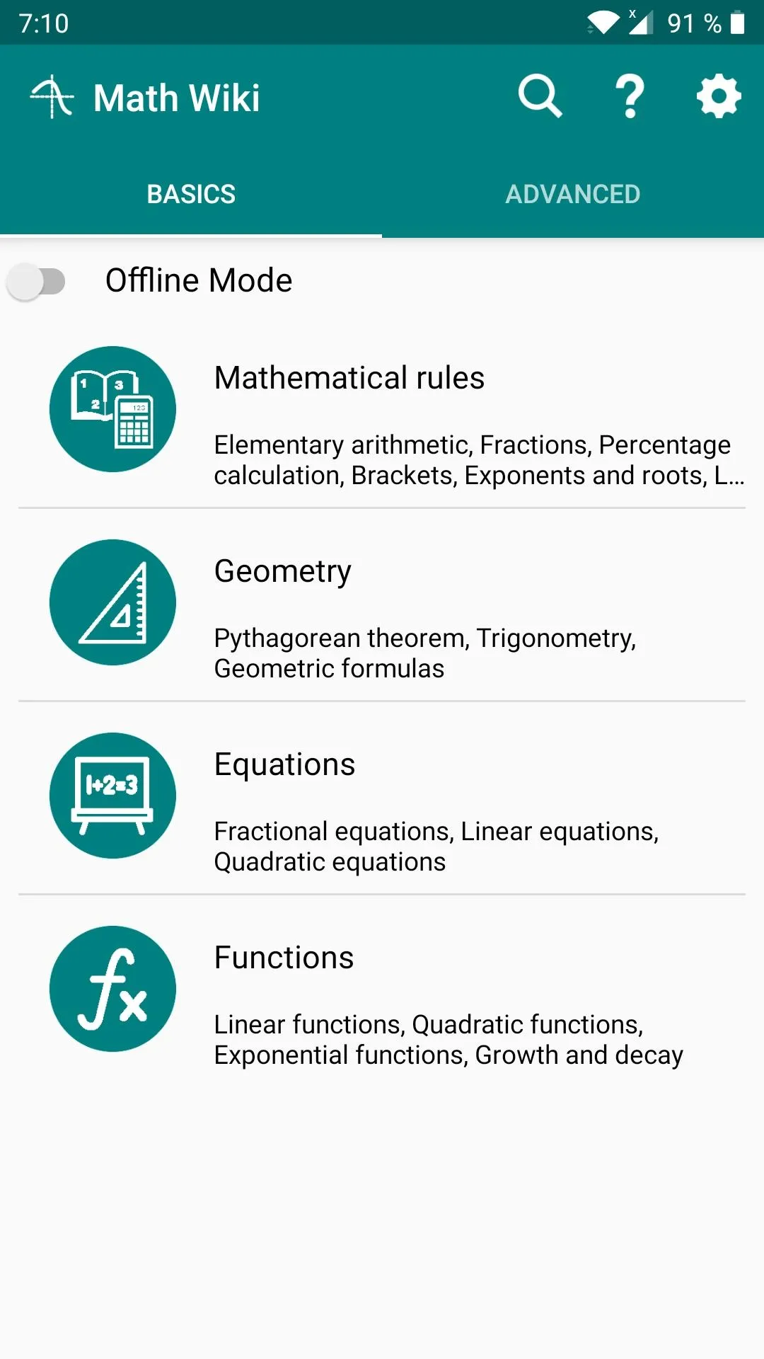 Math Wiki - Learn Math | Indus Appstore | Screenshot