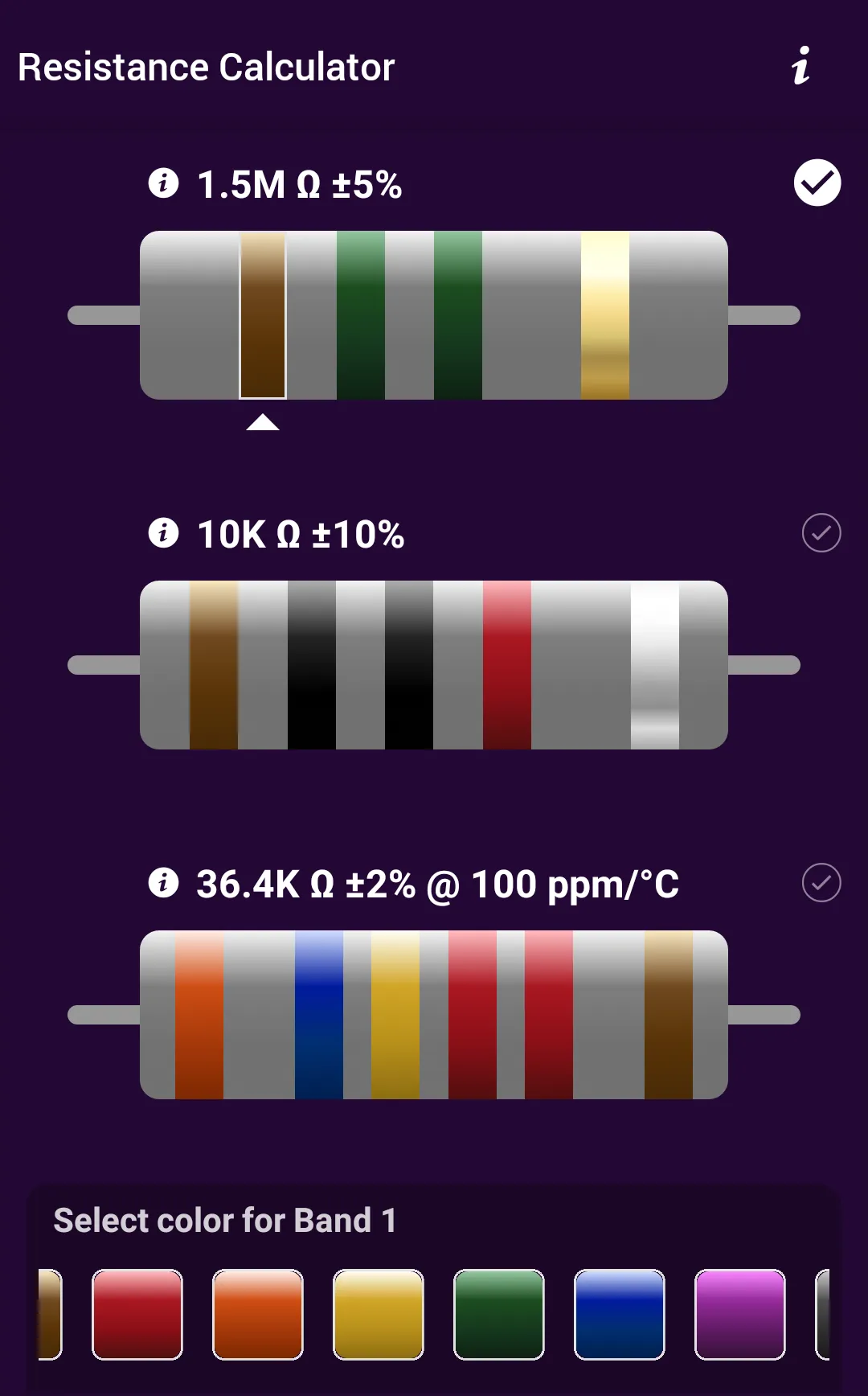 Resistance Calculator | Indus Appstore | Screenshot