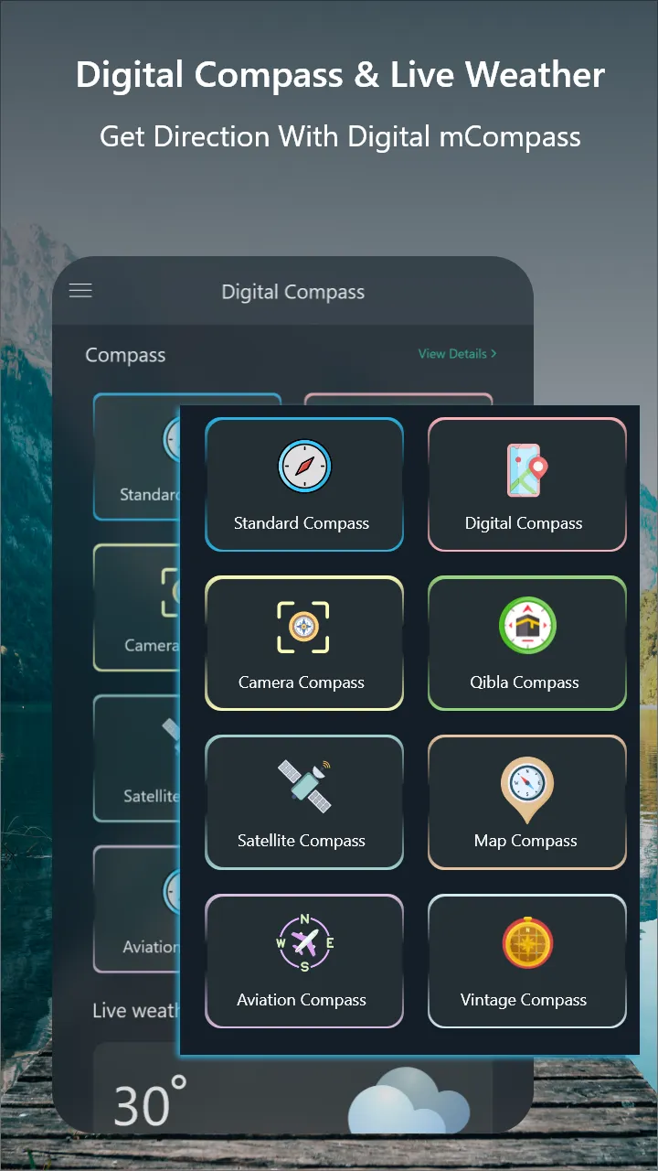 Smart Digital Compass | Indus Appstore | Screenshot