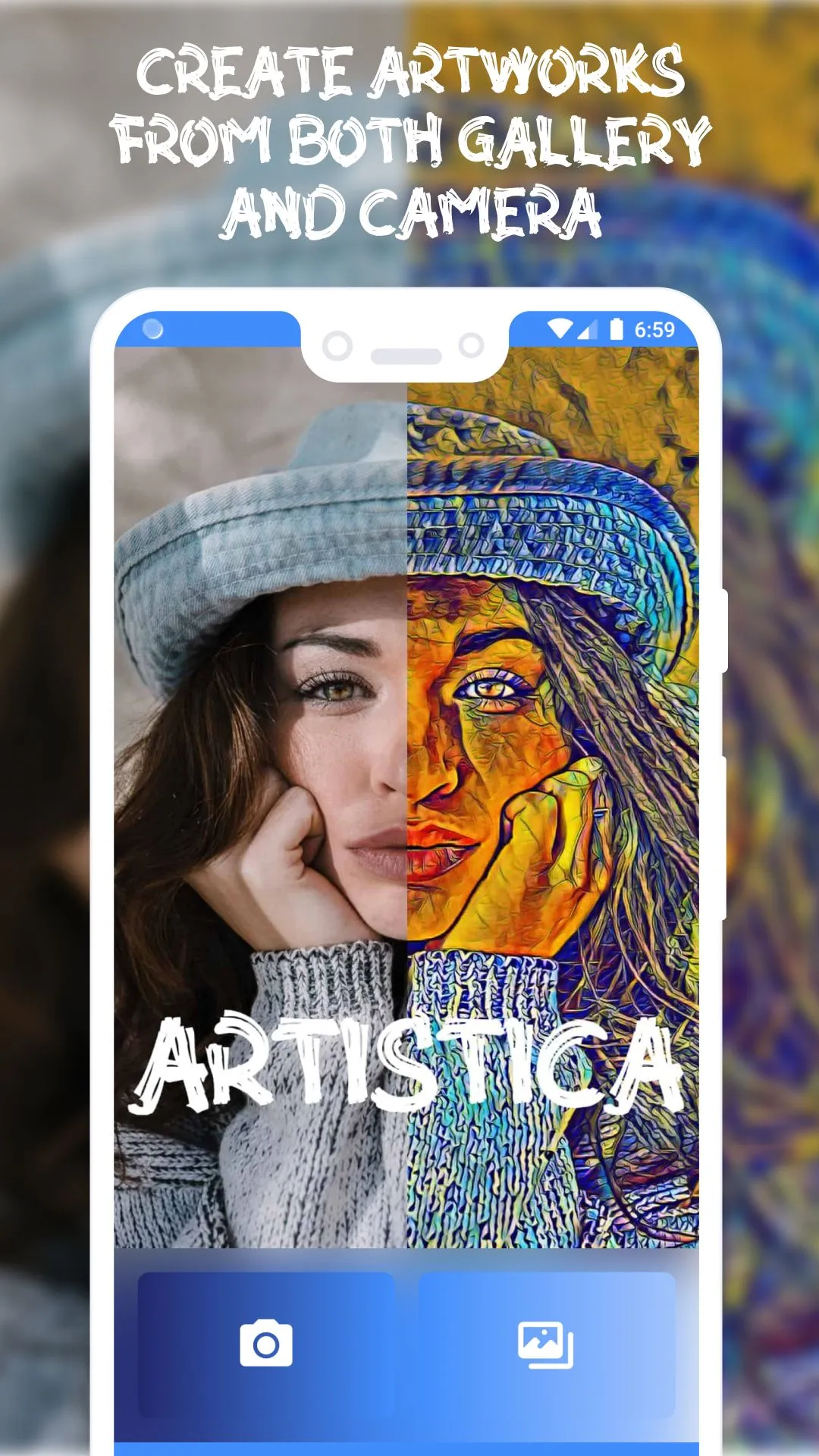 Artistica - Photo Art Filter | Indus Appstore | Screenshot