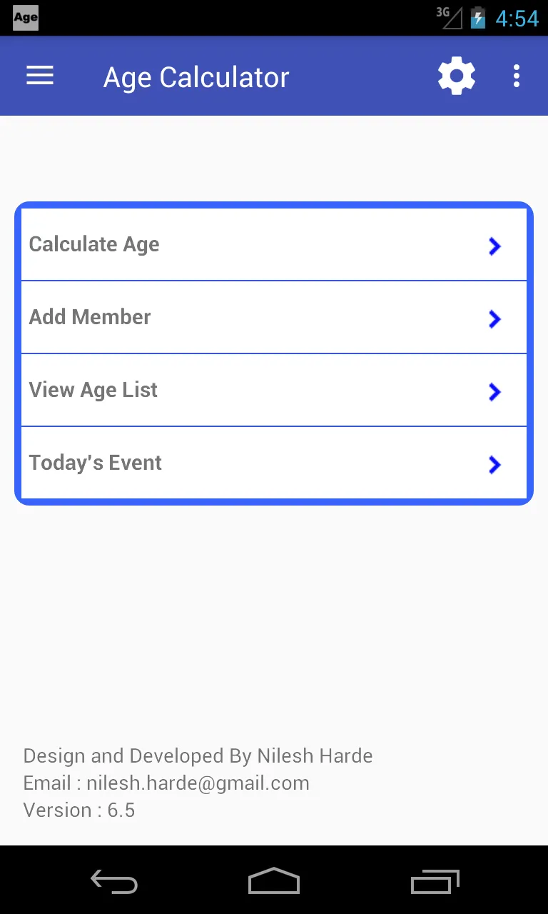 Age Calculator | Indus Appstore | Screenshot