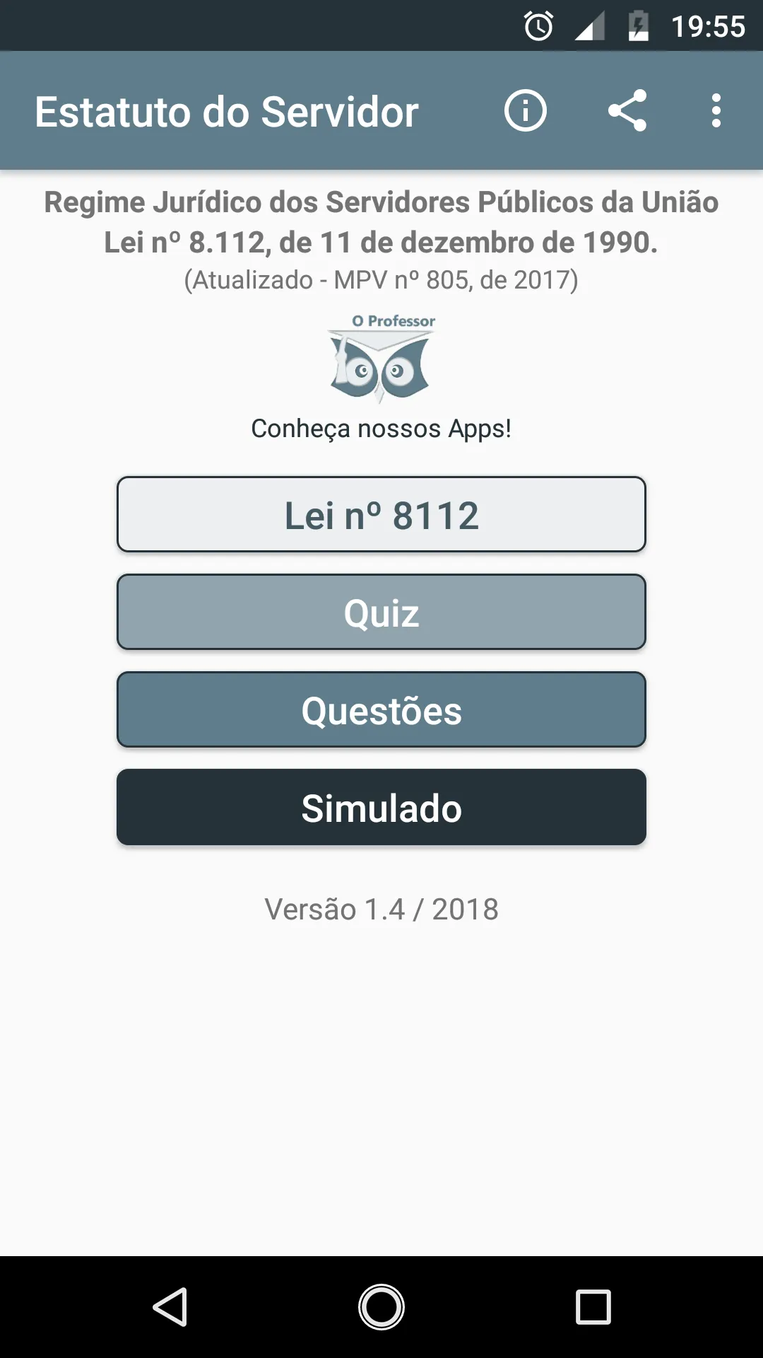 Lei 8112 Estatuto do Servidor | Indus Appstore | Screenshot