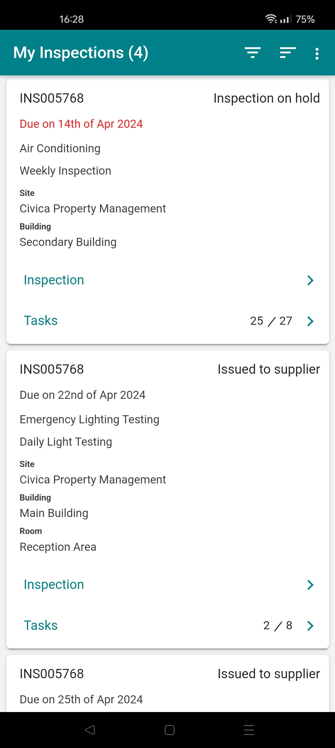 Civica Inspections | Indus Appstore | Screenshot