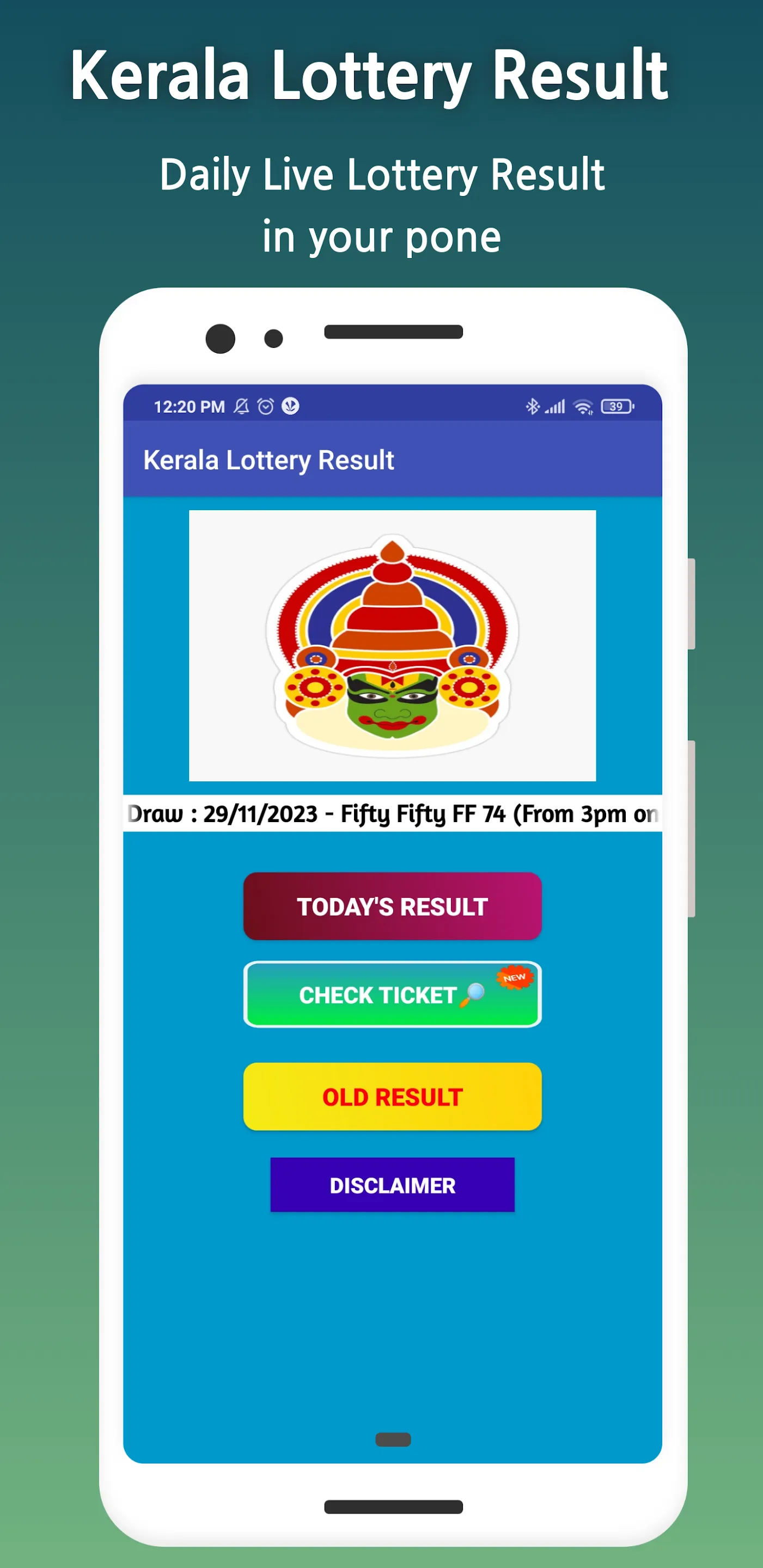 Kerala Lottery Result Daily | Indus Appstore | Screenshot