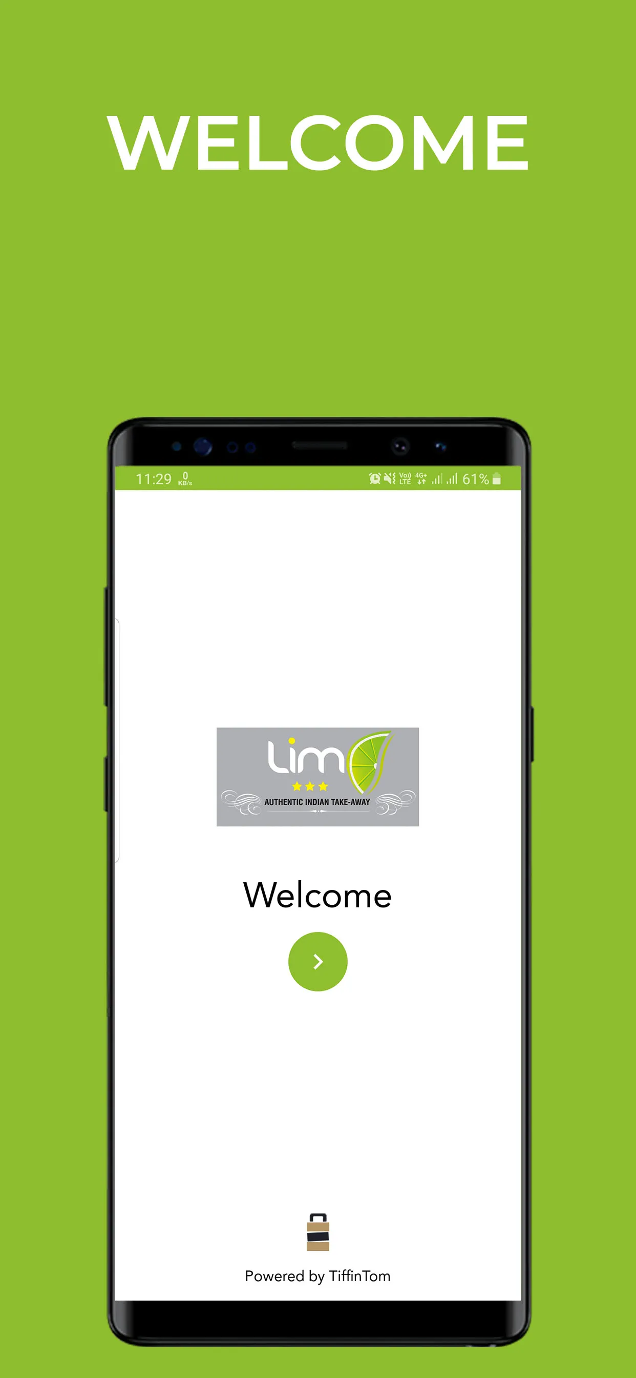 Lime Indian Takeaway | Indus Appstore | Screenshot