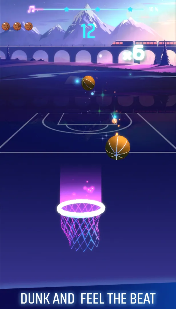 Beat Basketball: EDM Slam Dunk | Indus Appstore | Screenshot