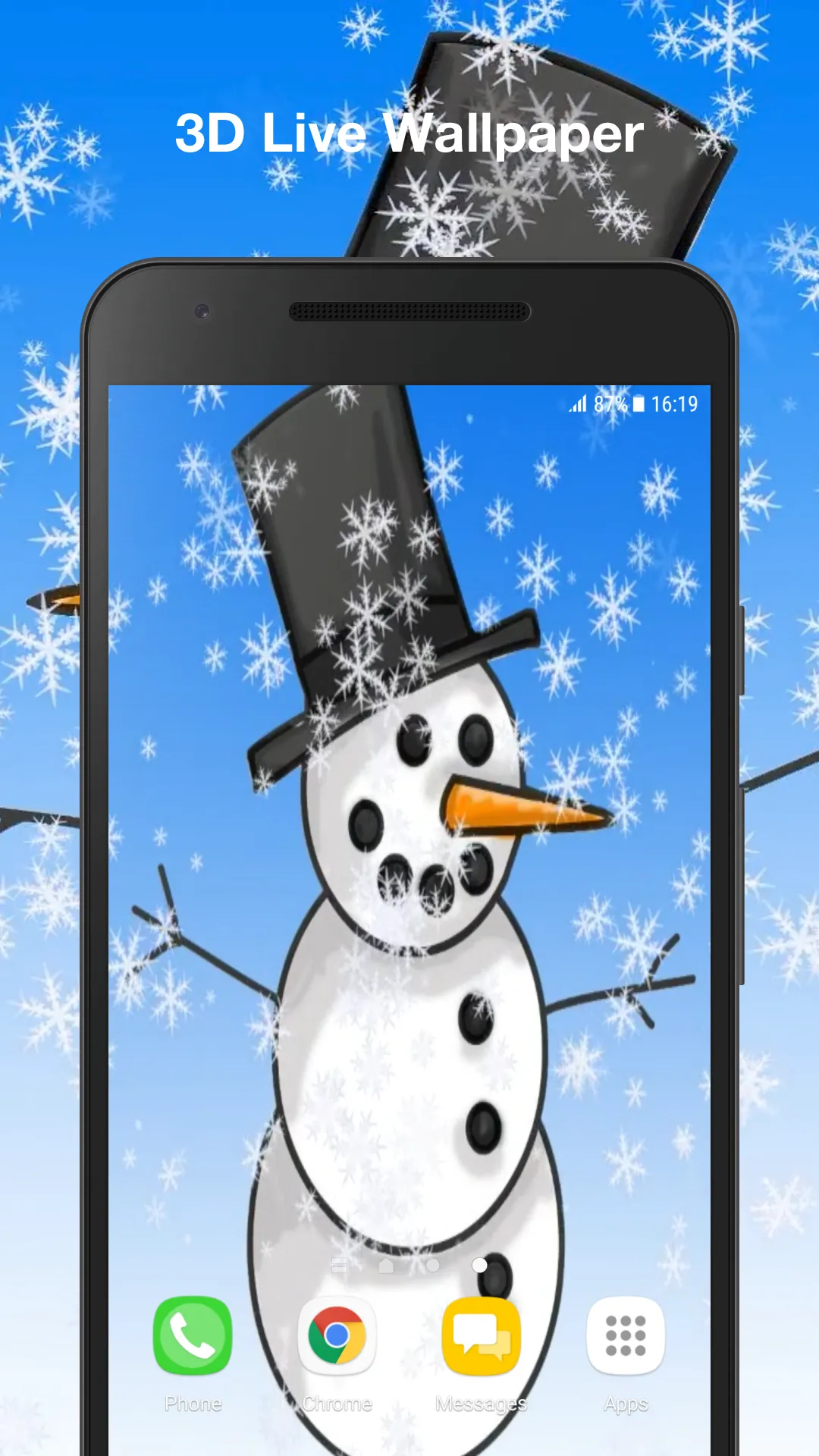 Winter Live Wallpaper | Indus Appstore | Screenshot