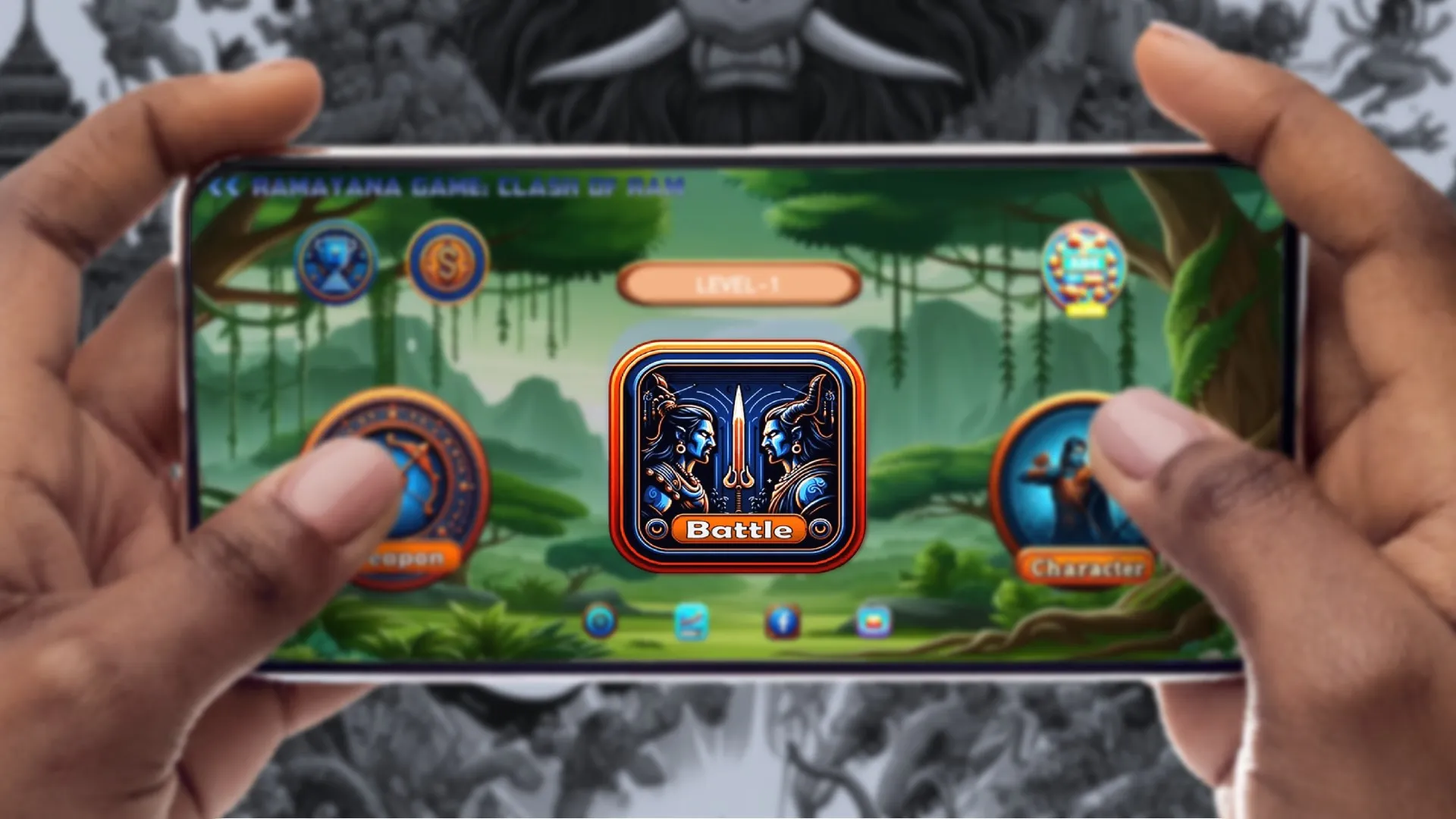 Ramayana: Clash of Ram | Indus Appstore | Screenshot