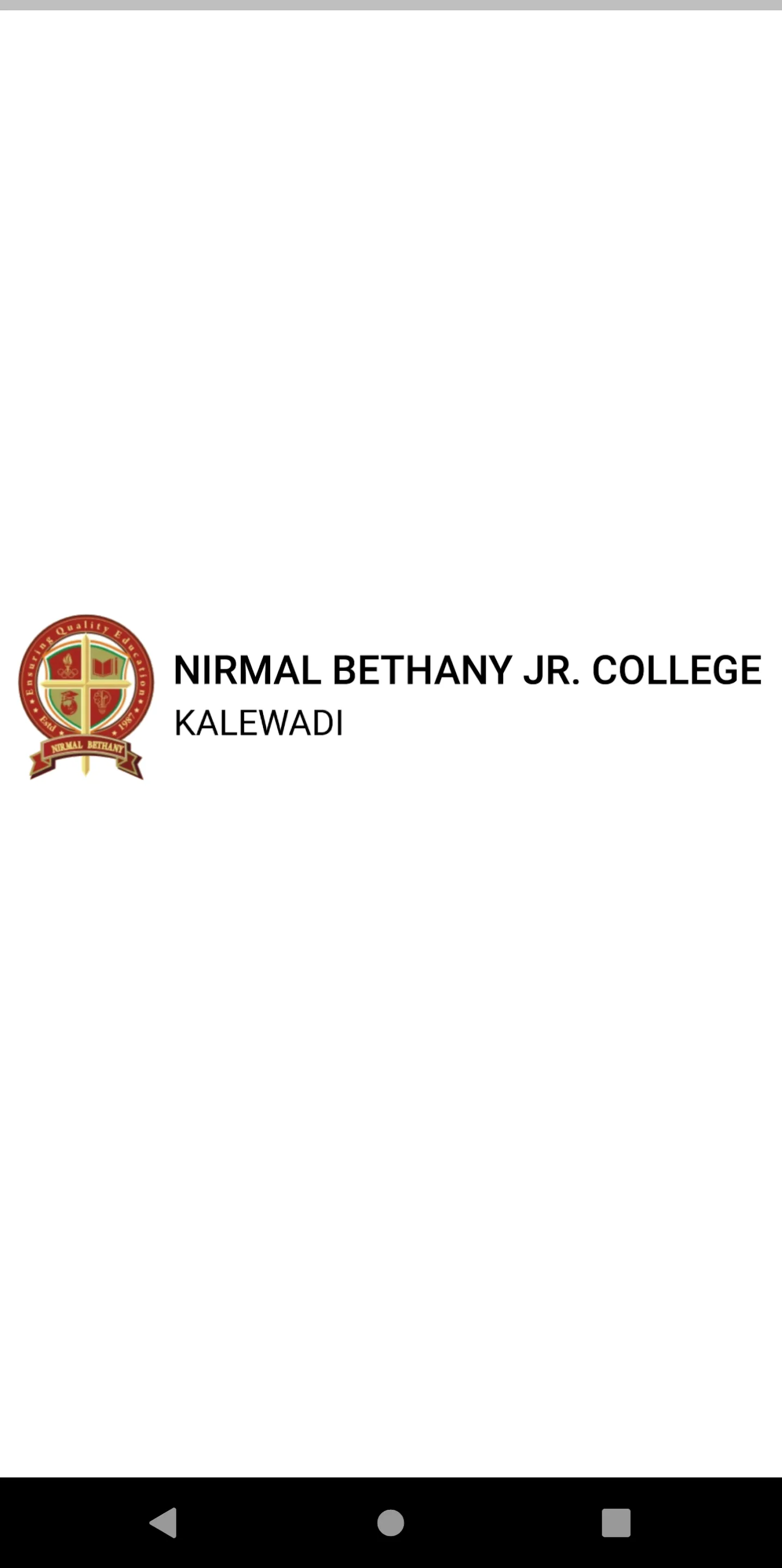 Nirmal Bethany HS and JC Pune | Indus Appstore | Screenshot