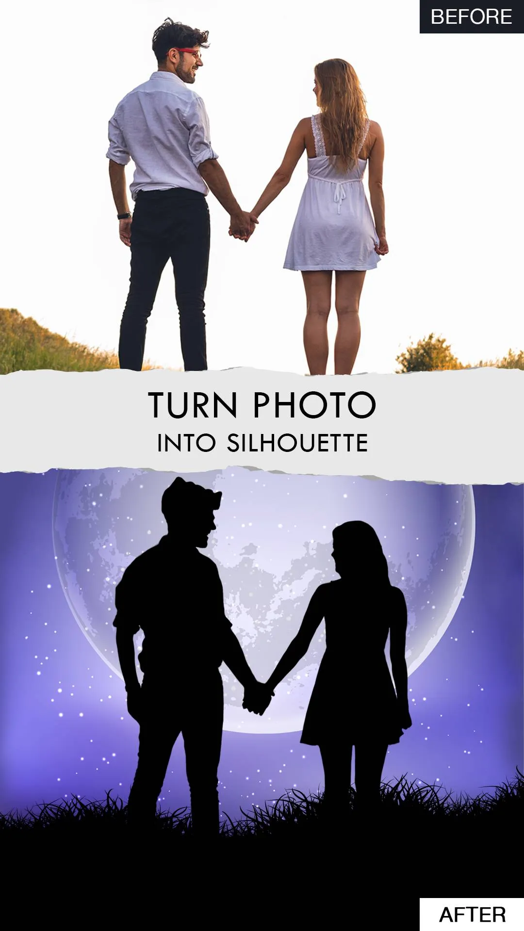 Photo To Silhouette Maker | Indus Appstore | Screenshot