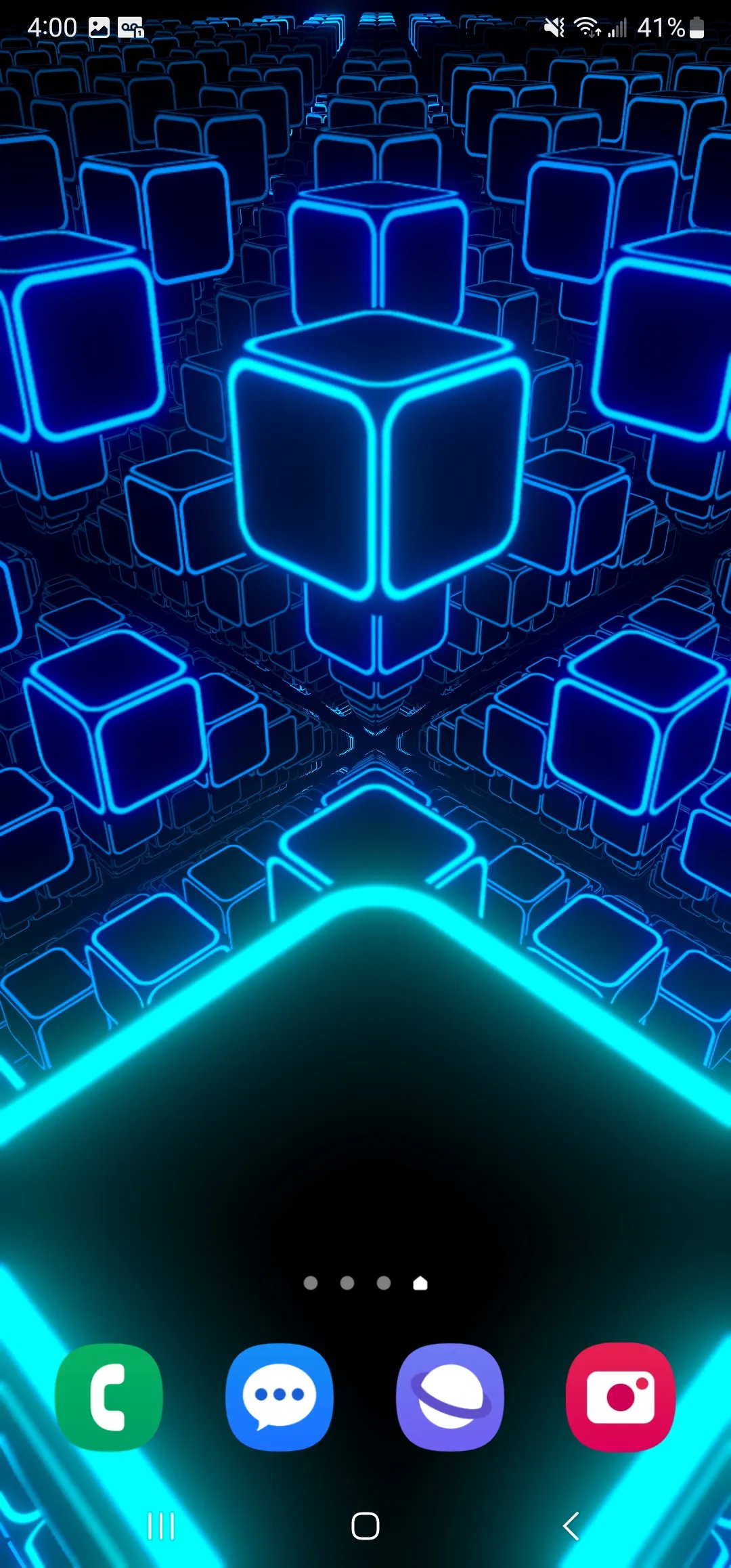 Infinity Cubes Live Wallpaper | Indus Appstore | Screenshot