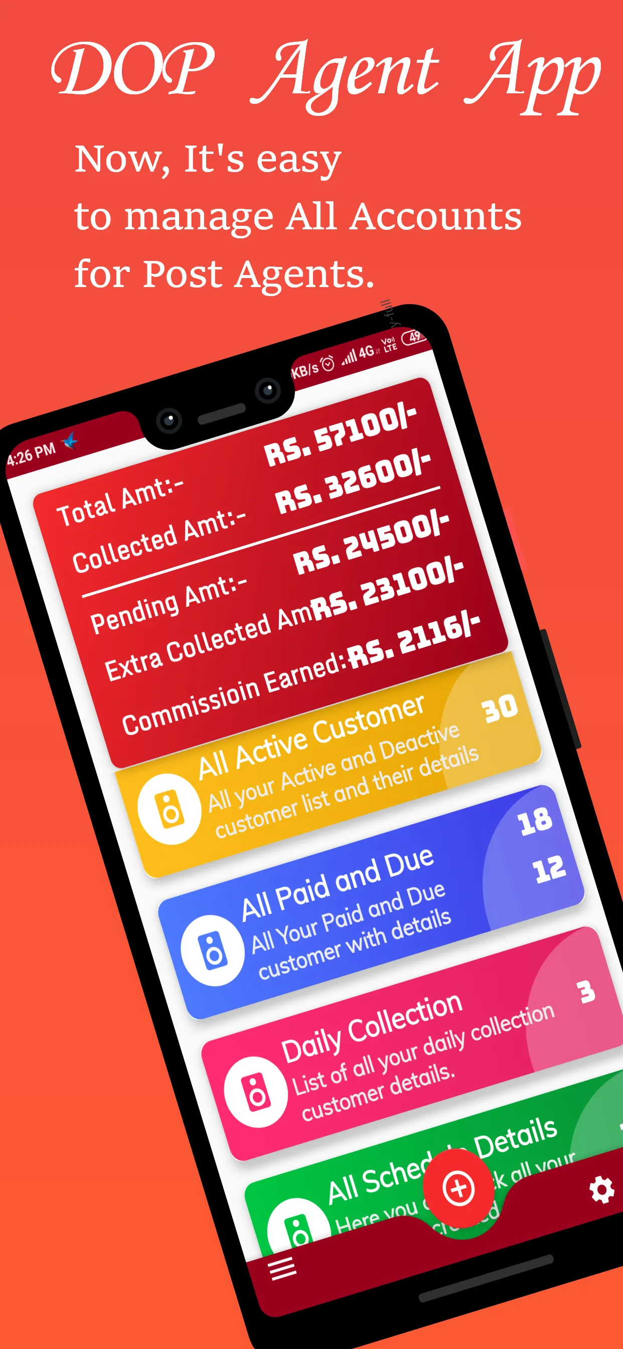 Rd Agent App- Small Saving | Indus Appstore | Screenshot