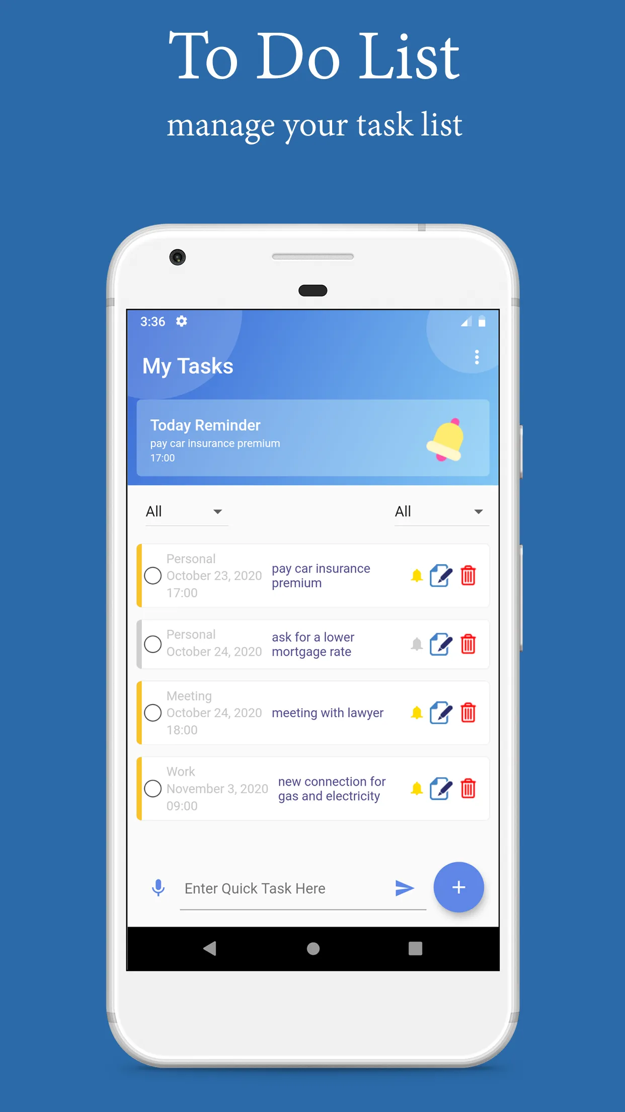 To Do List - Calendar & Tasks | Indus Appstore | Screenshot