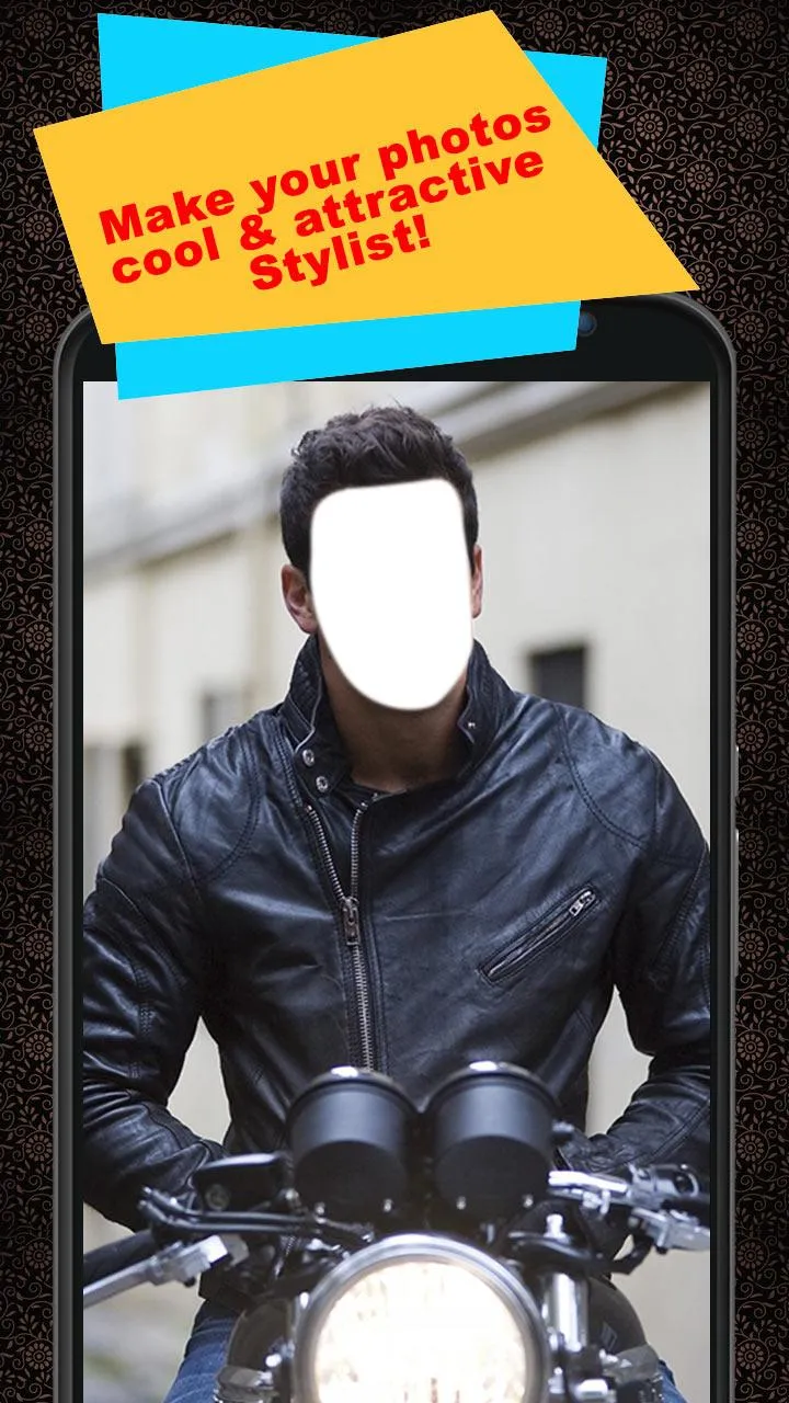 Men Moto Photo Suit | Indus Appstore | Screenshot