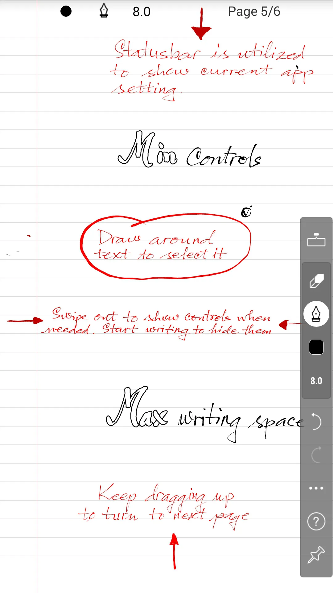 INKredible-Handwriting Note | Indus Appstore | Screenshot