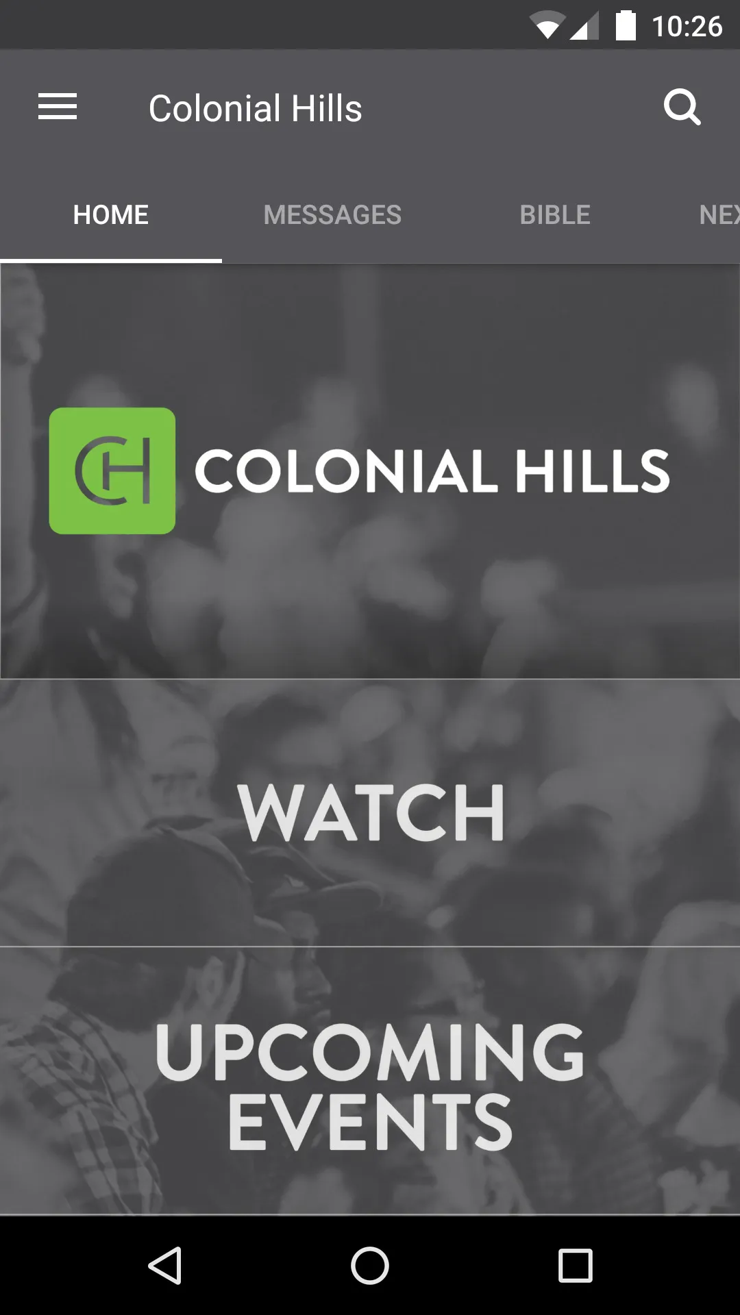 Colonial Hills Church | Indus Appstore | Screenshot