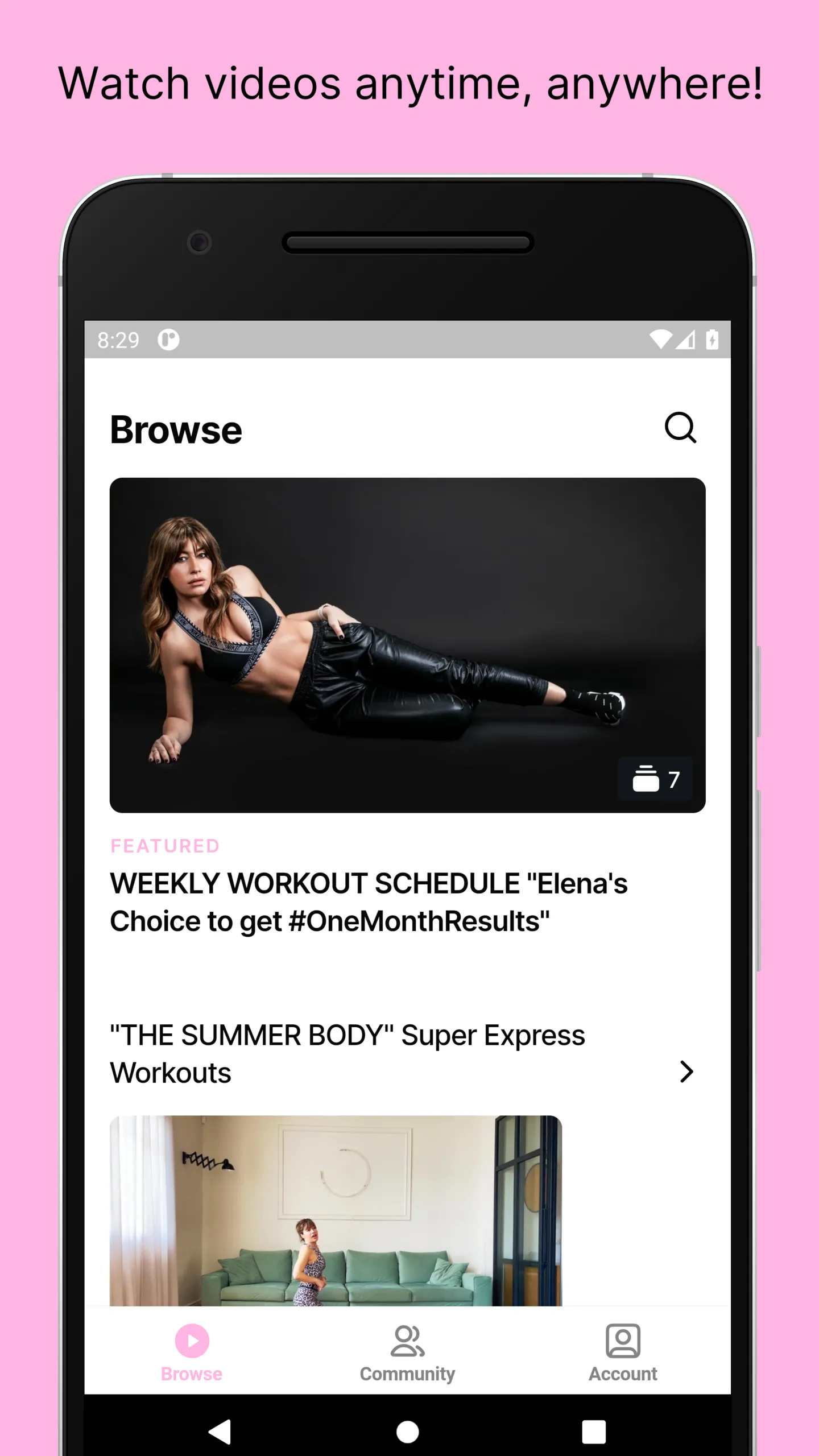 Elena Amprazi Online Fitness | Indus Appstore | Screenshot