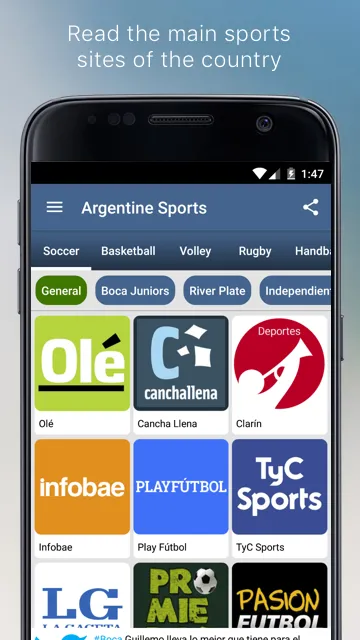 Argentine Sports | Indus Appstore | Screenshot