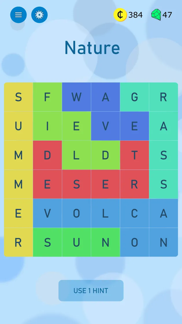 Word search game in English | Indus Appstore | Screenshot