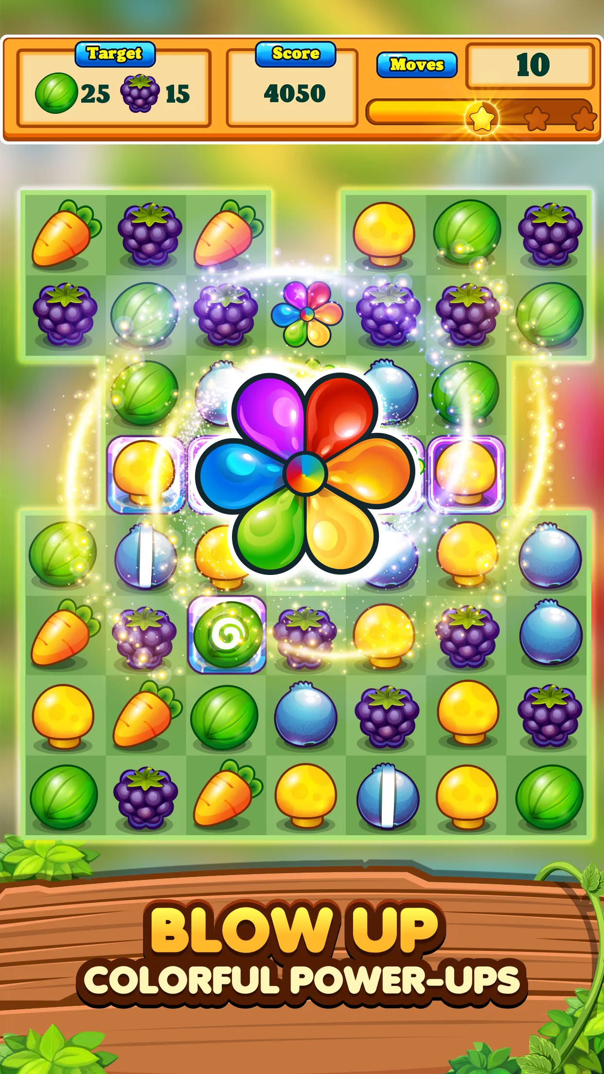 Garden Blast: Match 3 in a Row | Indus Appstore | Screenshot