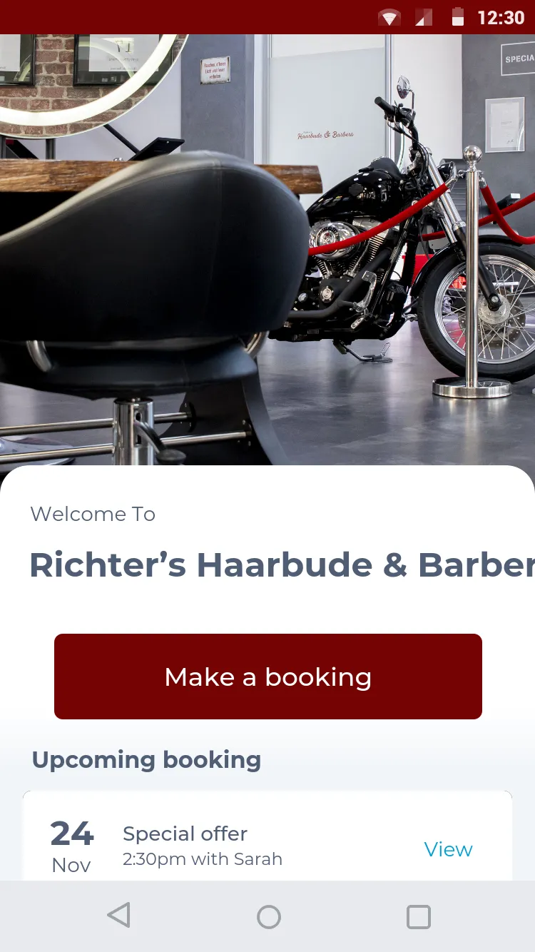 Richter’s Haarbude & Barbers | Indus Appstore | Screenshot