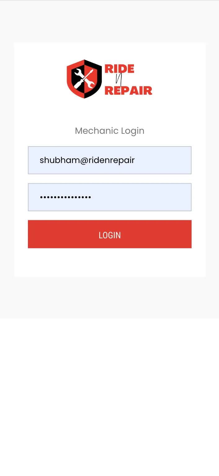 RideNRepair - Mechanic | Indus Appstore | Screenshot