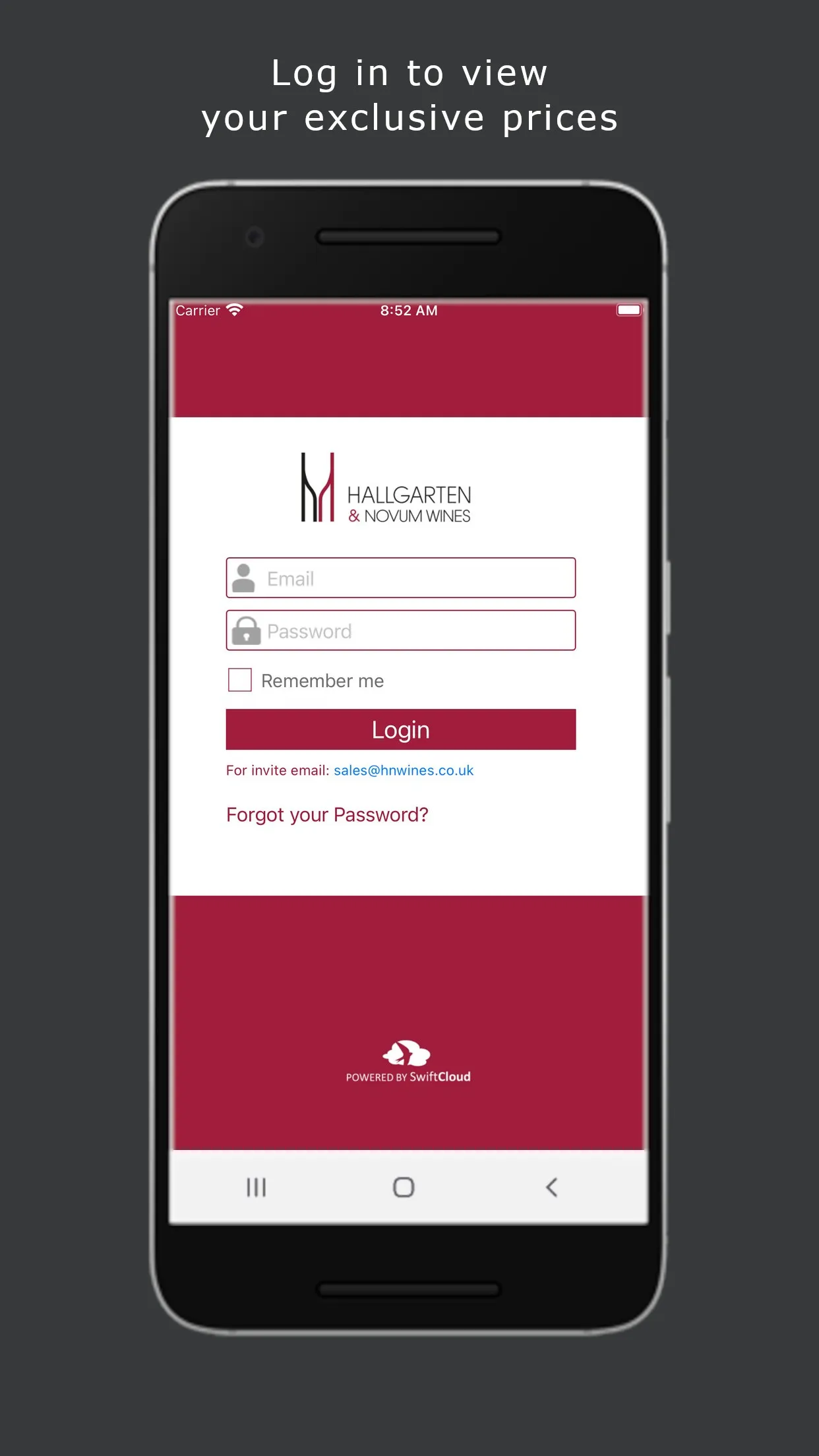 Hallgarten Wines | Indus Appstore | Screenshot