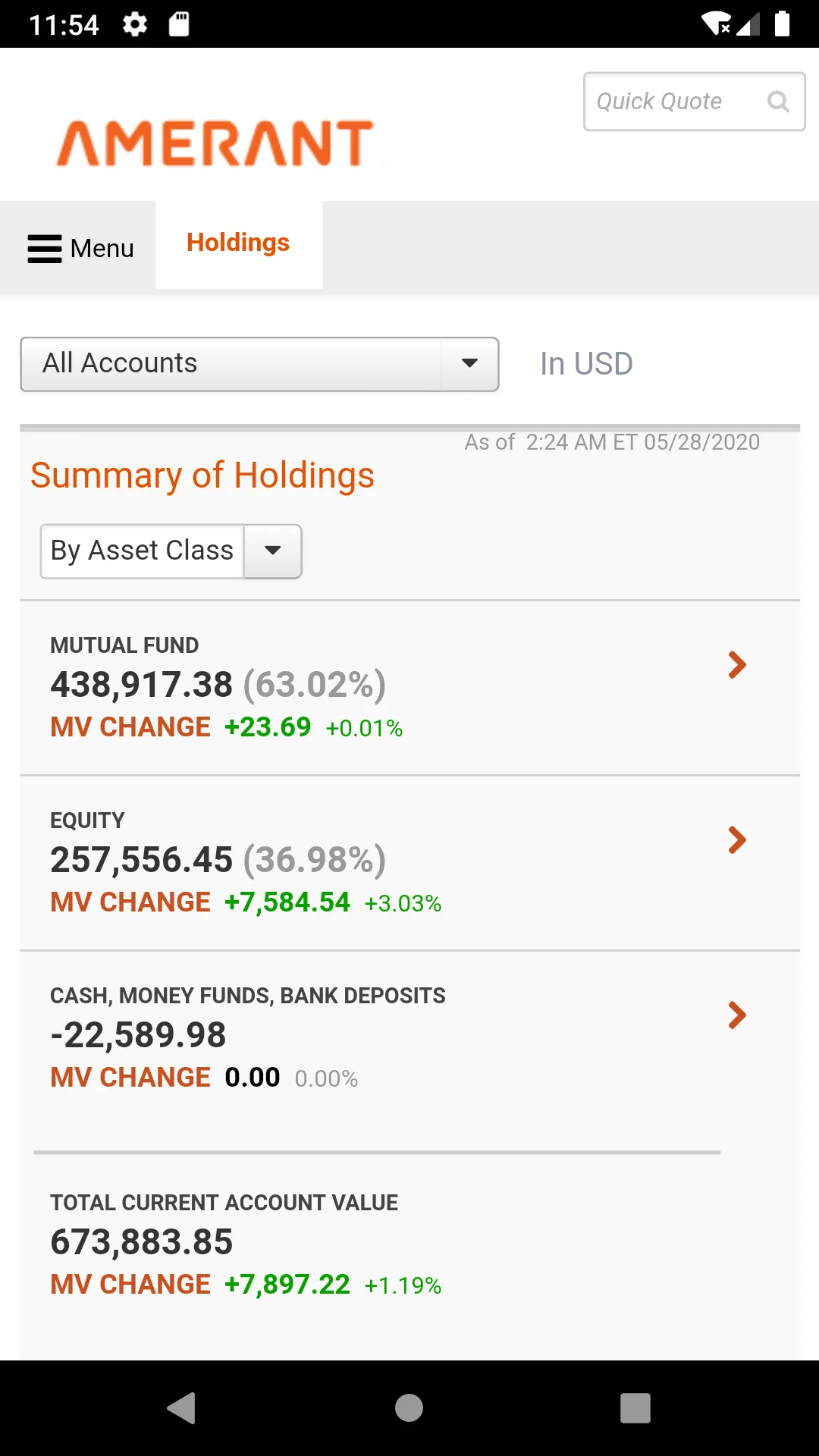 Amerant Investments | Indus Appstore | Screenshot