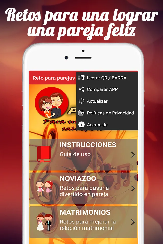 Retos para Parejas | Indus Appstore | Screenshot