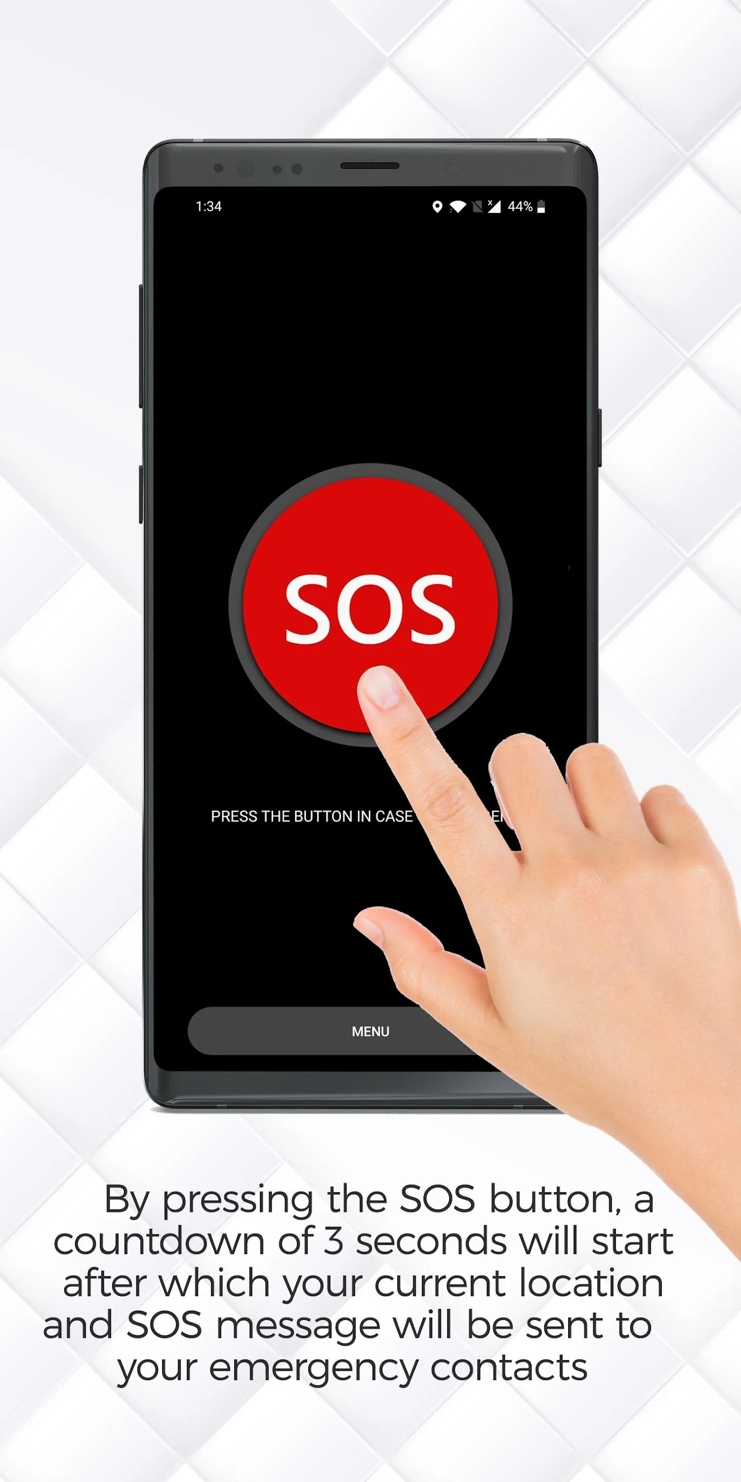 SOS Alert | Emergency & Safety | Indus Appstore | Screenshot