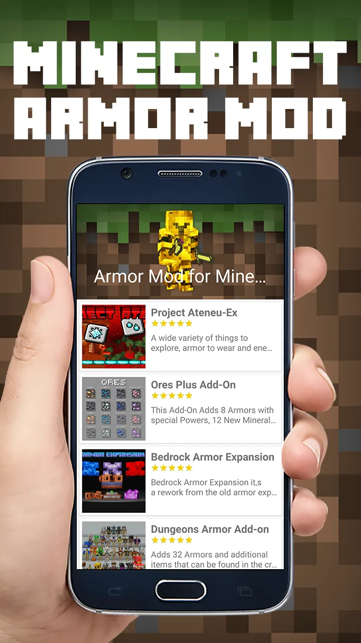 Armor Mod for Minecraft | Indus Appstore | Screenshot