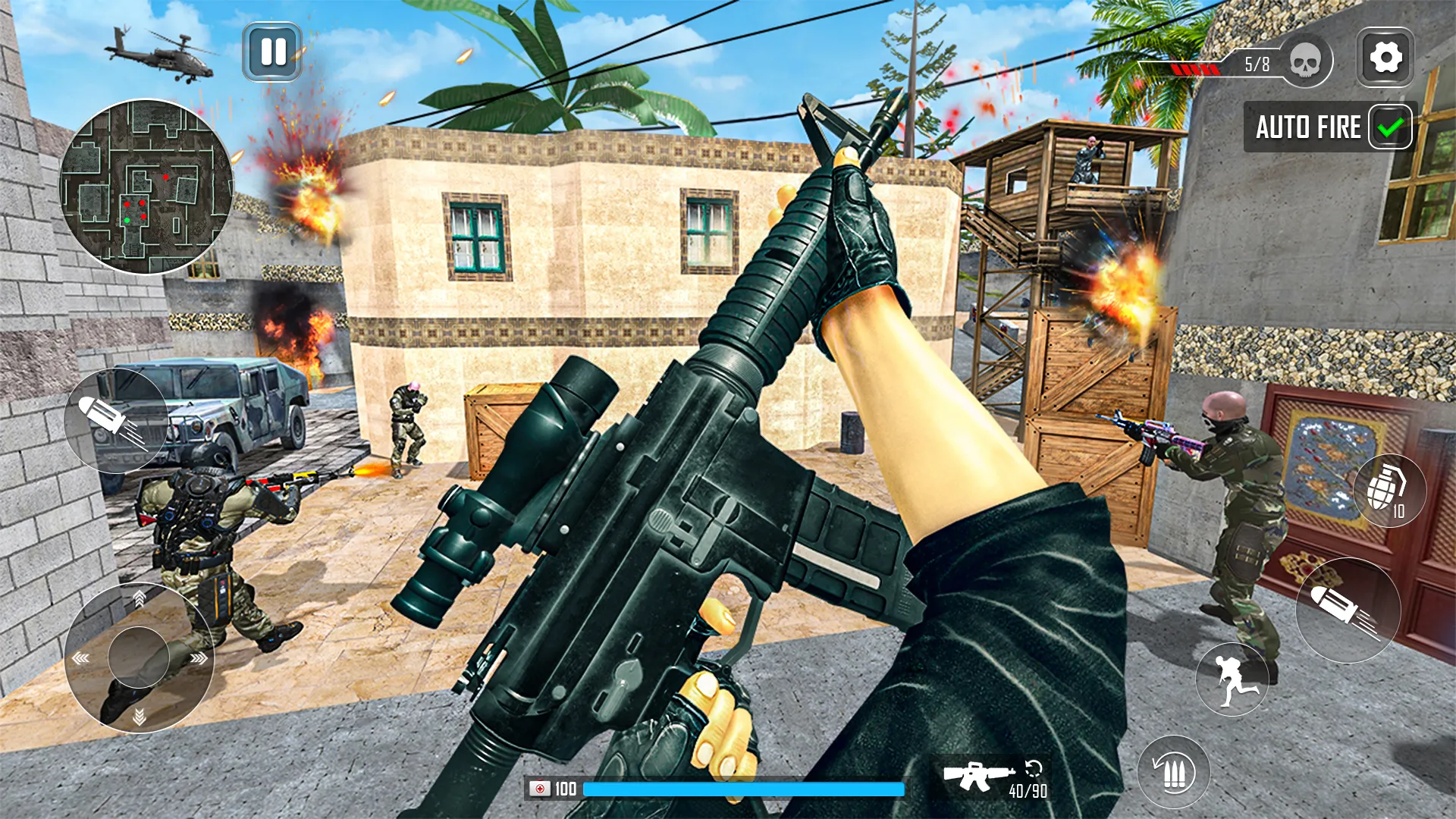 Gun Game 3d FPS Shooting Games | Indus Appstore | Screenshot