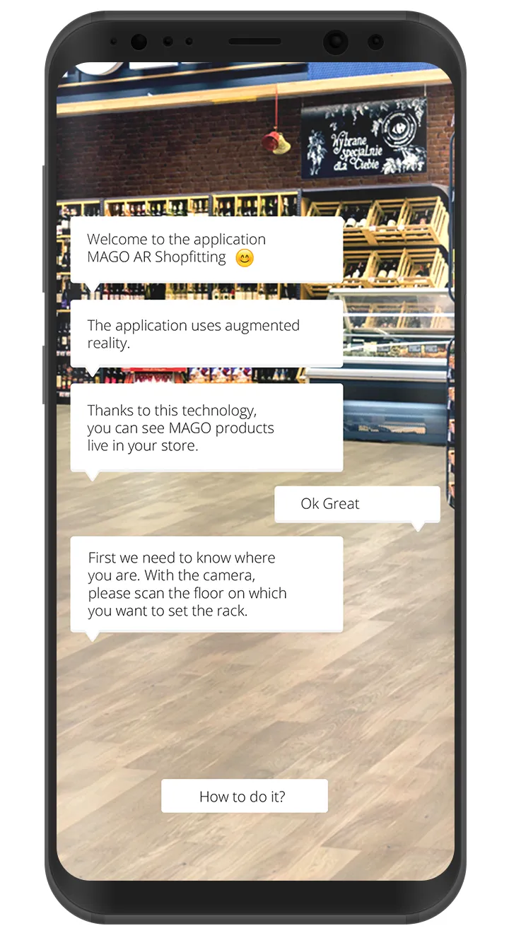 MAGO AR Shopfitting | Indus Appstore | Screenshot