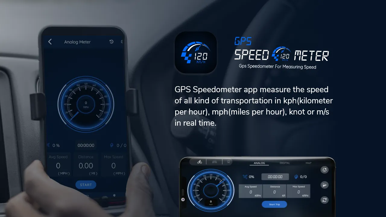 Gps Speedometer- Trip Meter | Indus Appstore | Screenshot