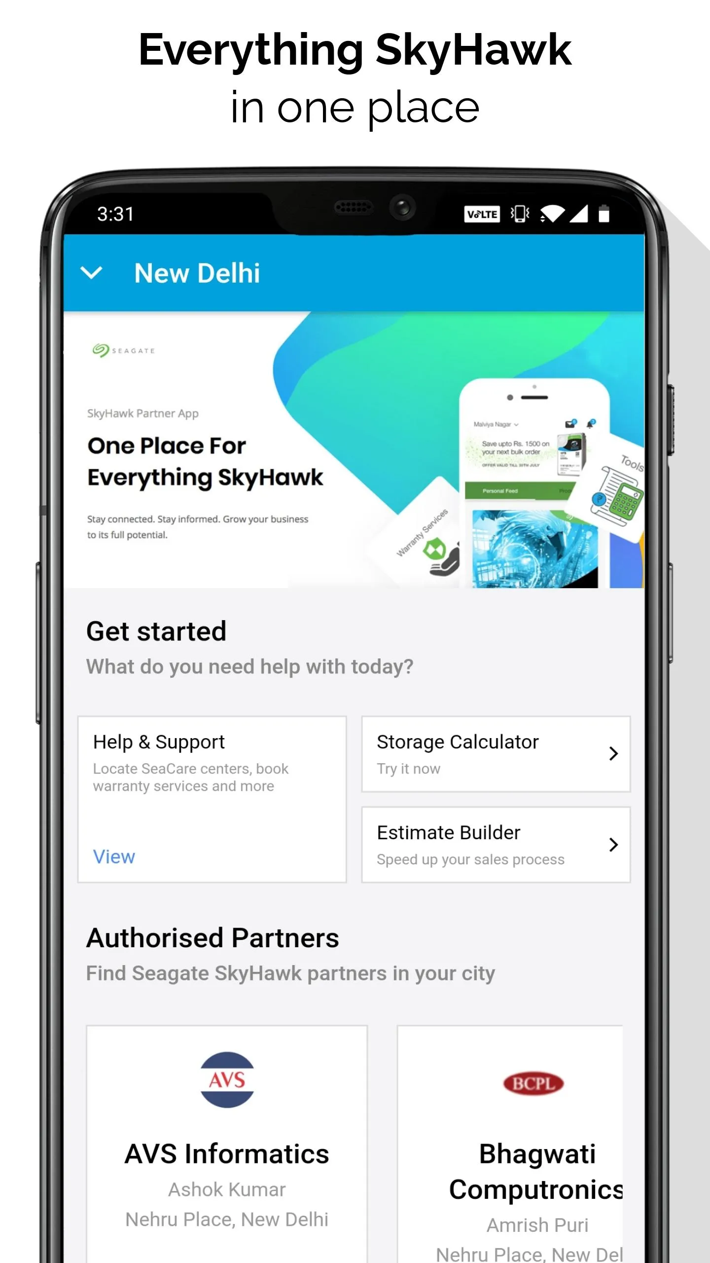 Seagate SkyHawk Partner App | Indus Appstore | Screenshot