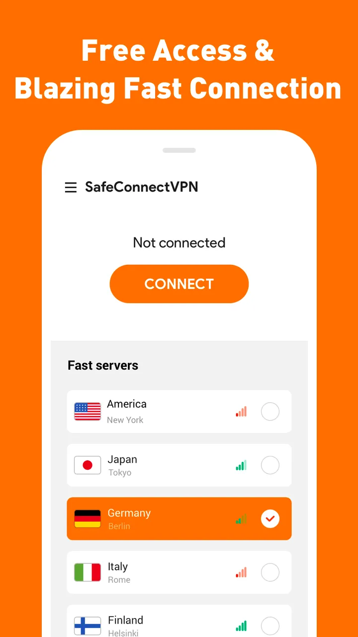 SafeConnectVPN | Indus Appstore | Screenshot