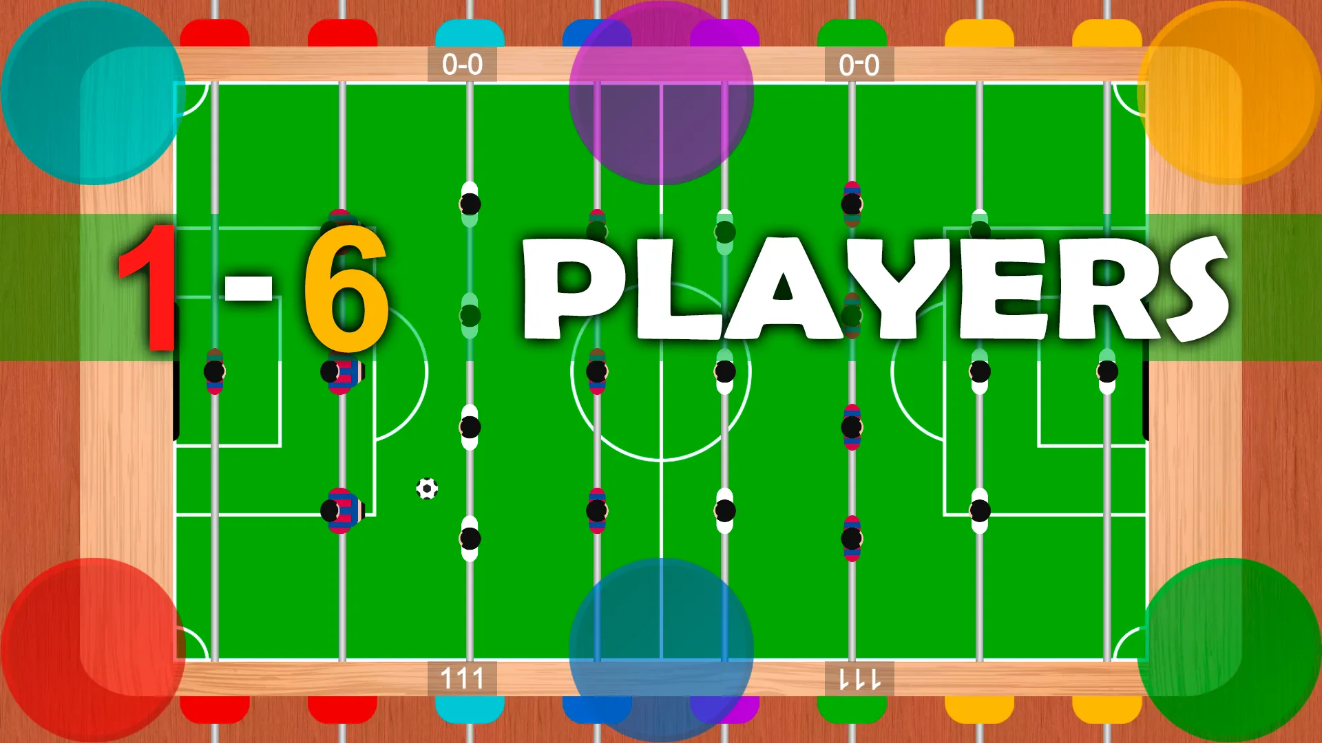 Foosball table soccer 1 2 3 4  | Indus Appstore | Screenshot