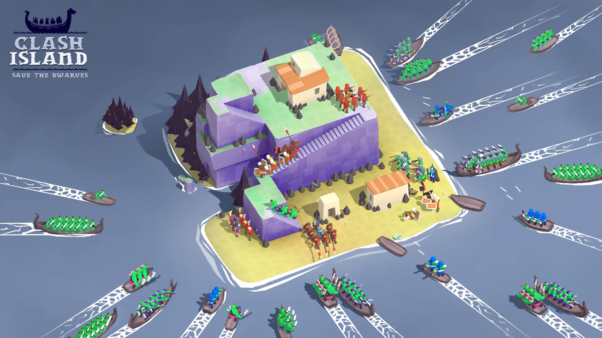 Clash Island: Save the Dwarves | Indus Appstore | Screenshot