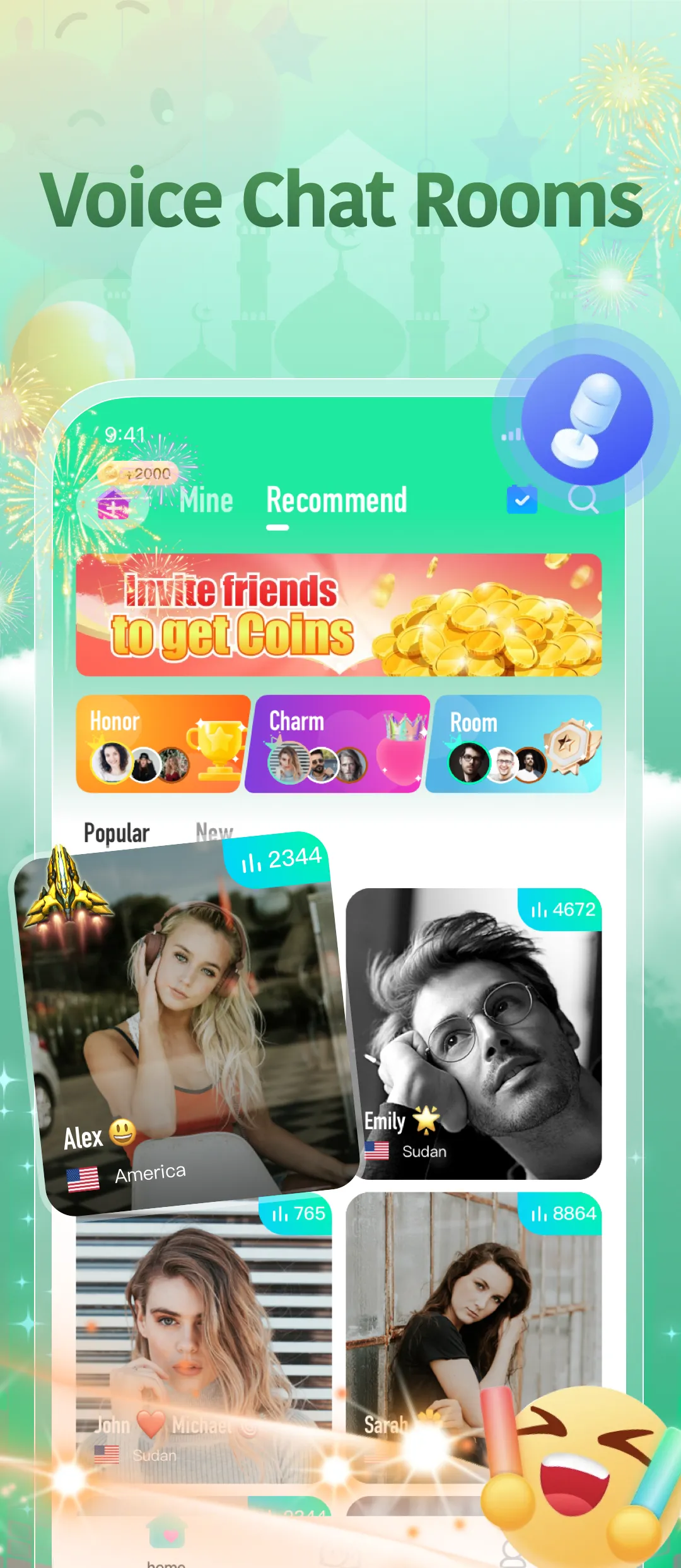 Funni - Group Voice Chat Room | Indus Appstore | Screenshot